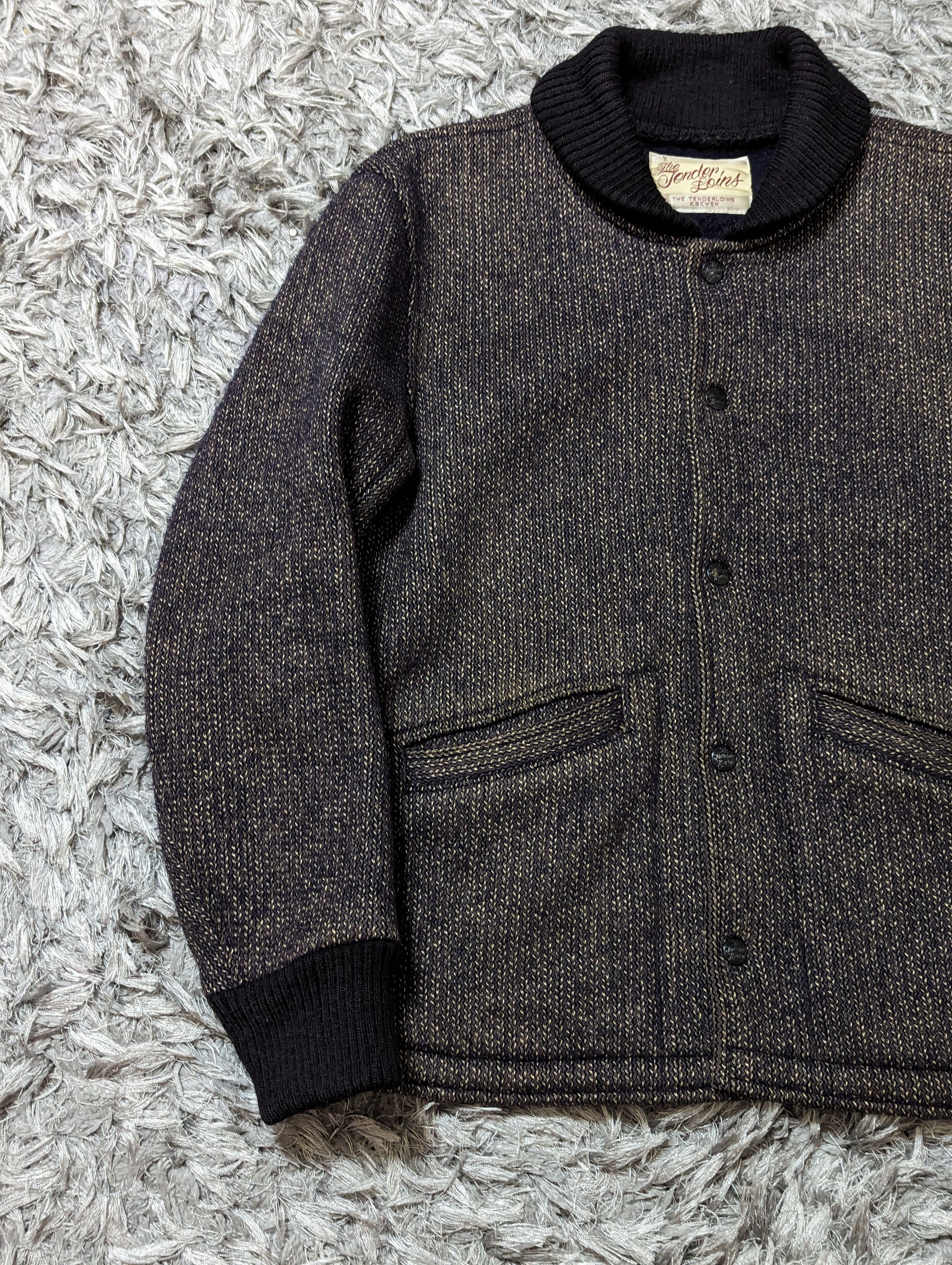 Tenderloin Vintage The Tenderloins K Seven Wool Jacket Plain Varsity Size US S / EU 44-46 / 1 - 6 Thumbnail