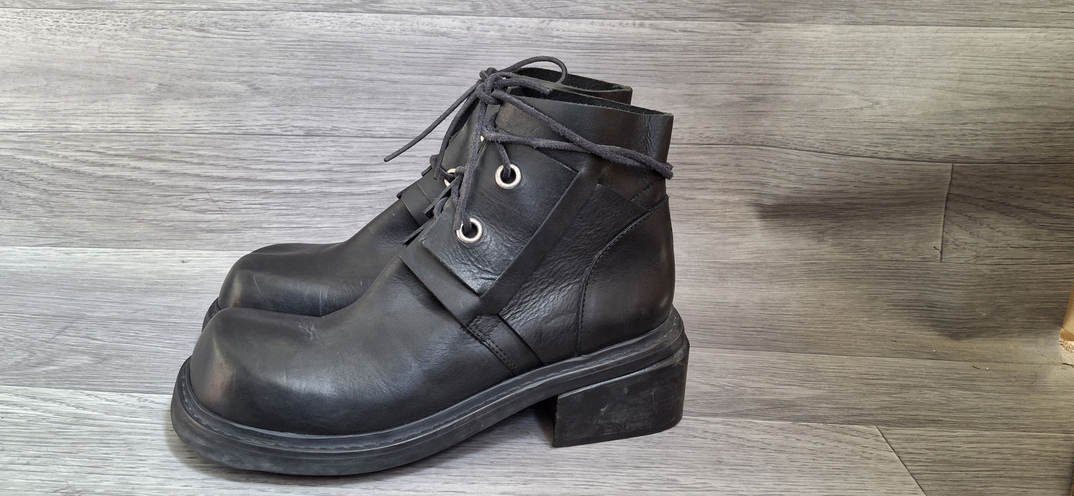 Vintage Vintage 90's chunky Faits Divers, dirk bikkembergs Y2k boots Size US 10 / EU 43 - 4 Thumbnail