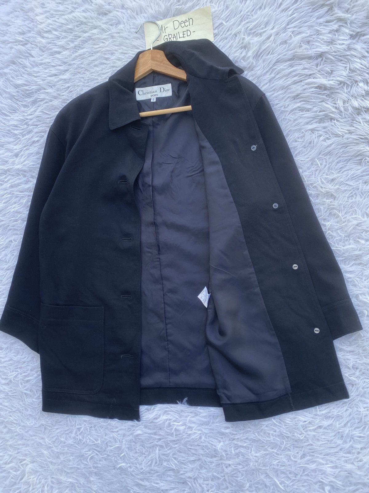 Christian Dior Monsieur Rare Vintage Christian Dior 3/4 Sleeve Blazer/ Jacket Size 36S - 8 Thumbnail