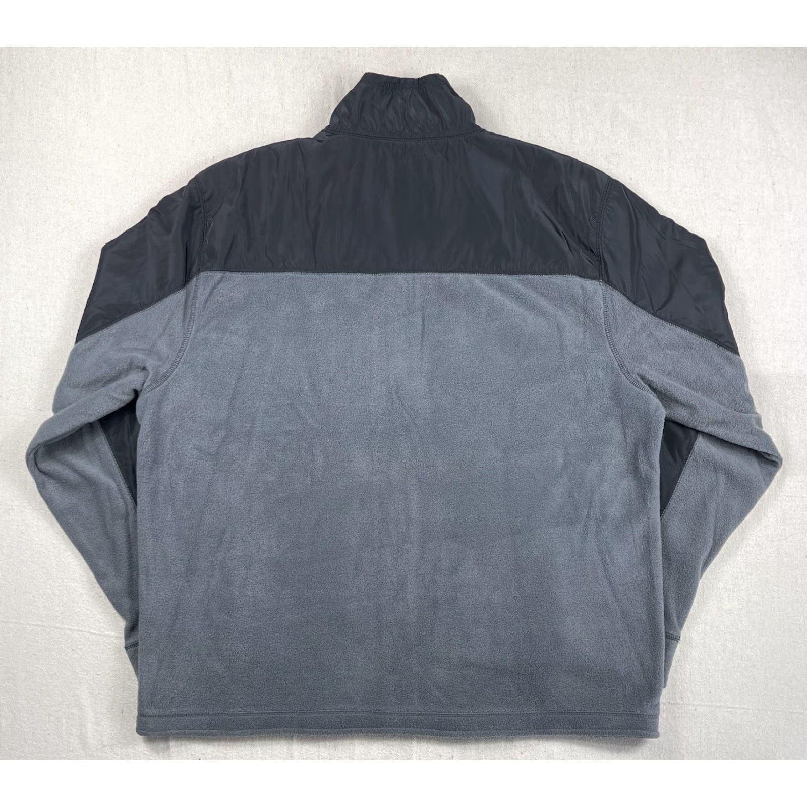 Calvin Klein Calvin Klein Mens Jacket Fleece Full Zip 2XL Pockets Gray Black Casual Outdoor Denali Size US XXL / EU 58 / 5 - 2 Thumbnail