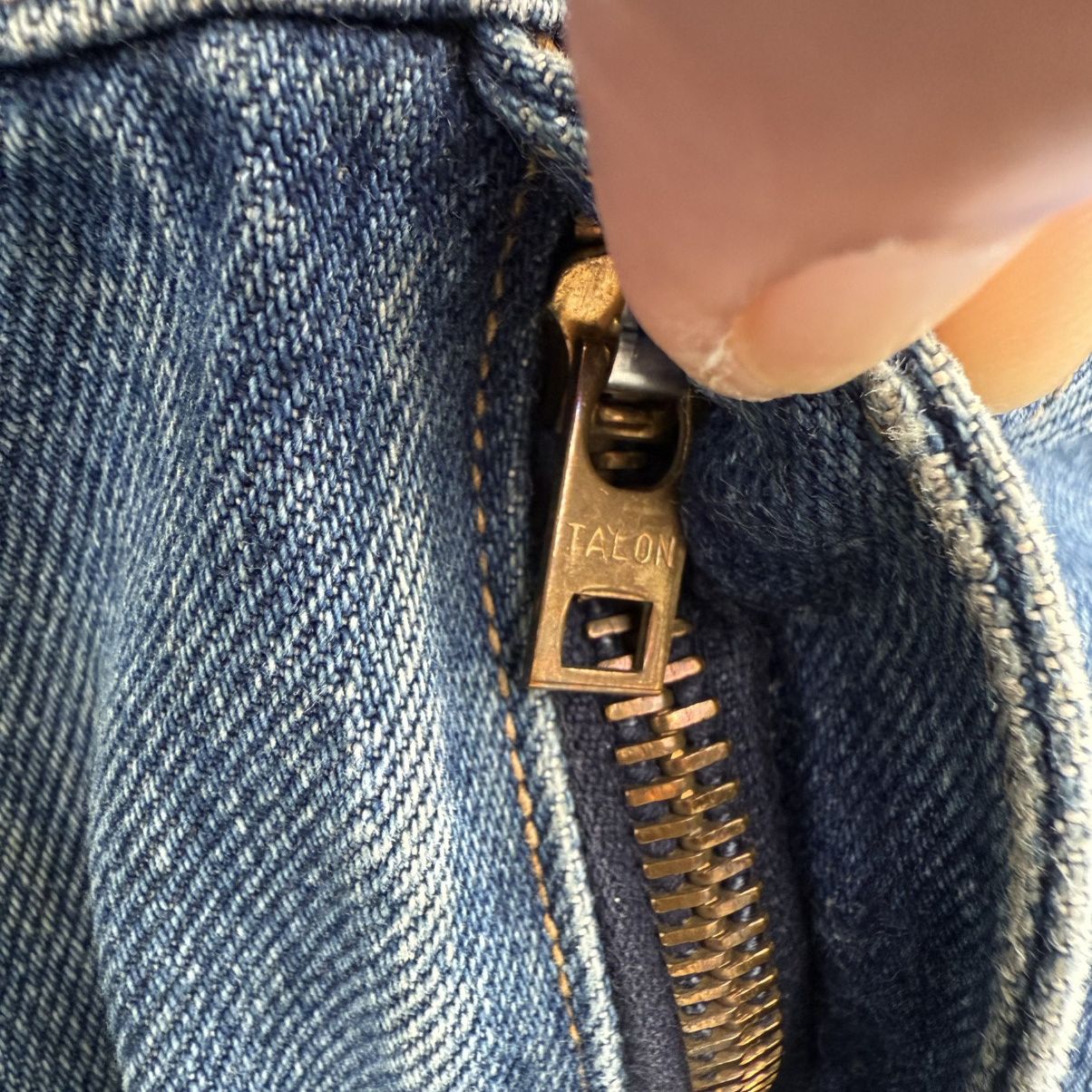 Johnbull VINTAGE 90' JOHN BULL OVERALL RUSTY DENIM JEAN PANTS Size US 34 / EU 50 - 12 Thumbnail