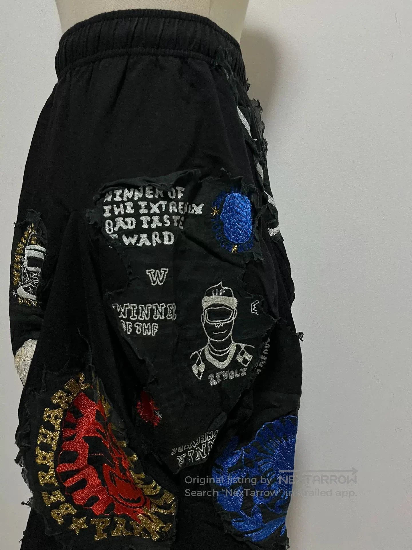 Bernhard Willhelm Bernhard Willhelm Graffiti Embroidery Skirt. Size 35" - 5 Thumbnail