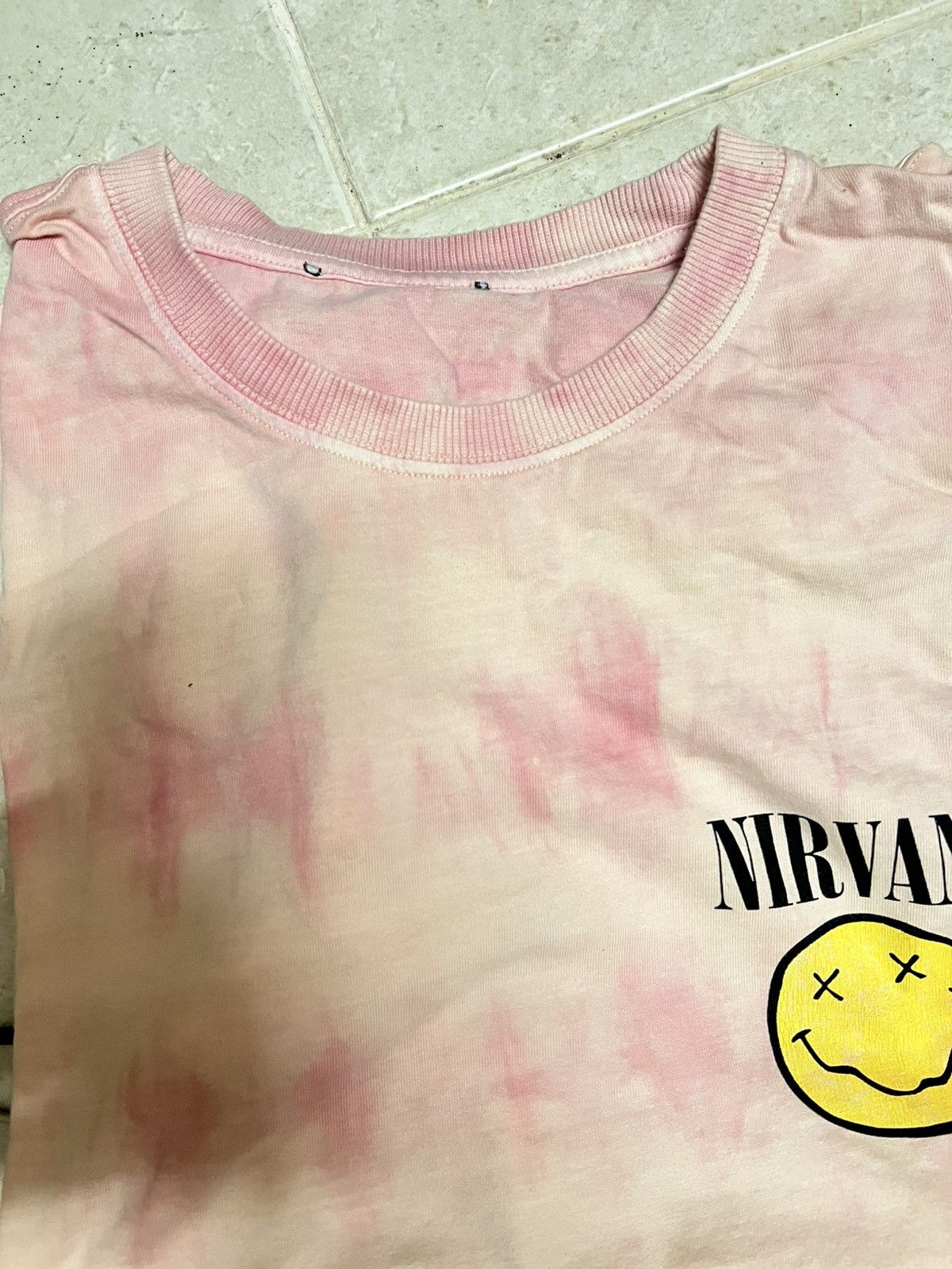 Band Tees × Nirvana Vintage Tie Dye Band Nirvana in Utero Size US L / EU 52-54 / 3 - 3 Thumbnail