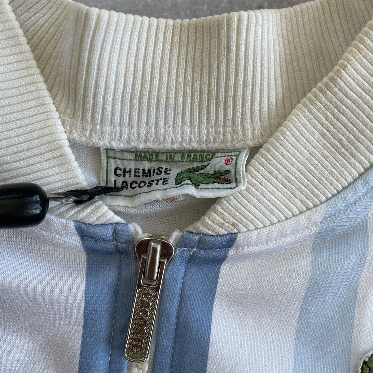 Lacoste × Vintage 🔥rare🔥Vintage Lacoste Chemise Stripe Track Jacket Size US XS / EU 42 / 0 - 8 Thumbnail