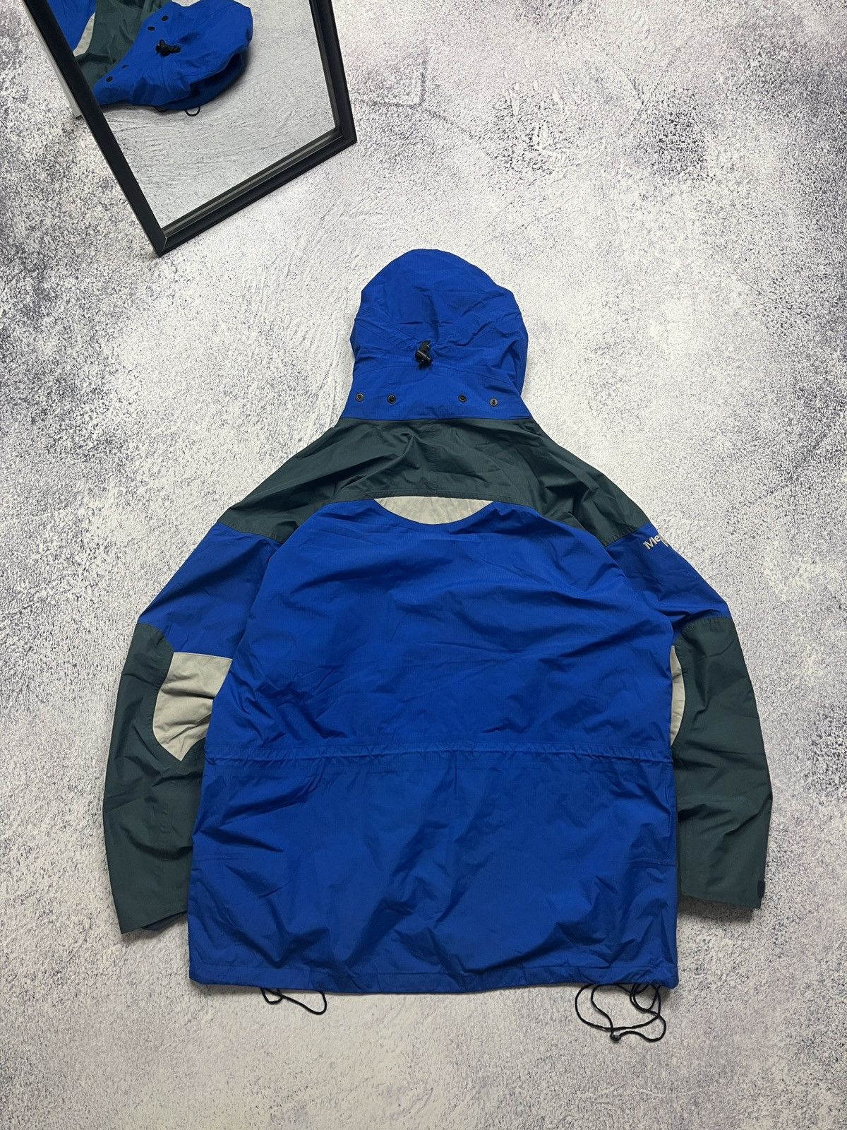 Berghaus × Vintage Vintage Berghaus Mera Peak Gore-Tex Nylon Rain Jacket Rare Size US XL / EU 56 / 4 - 13 Thumbnail