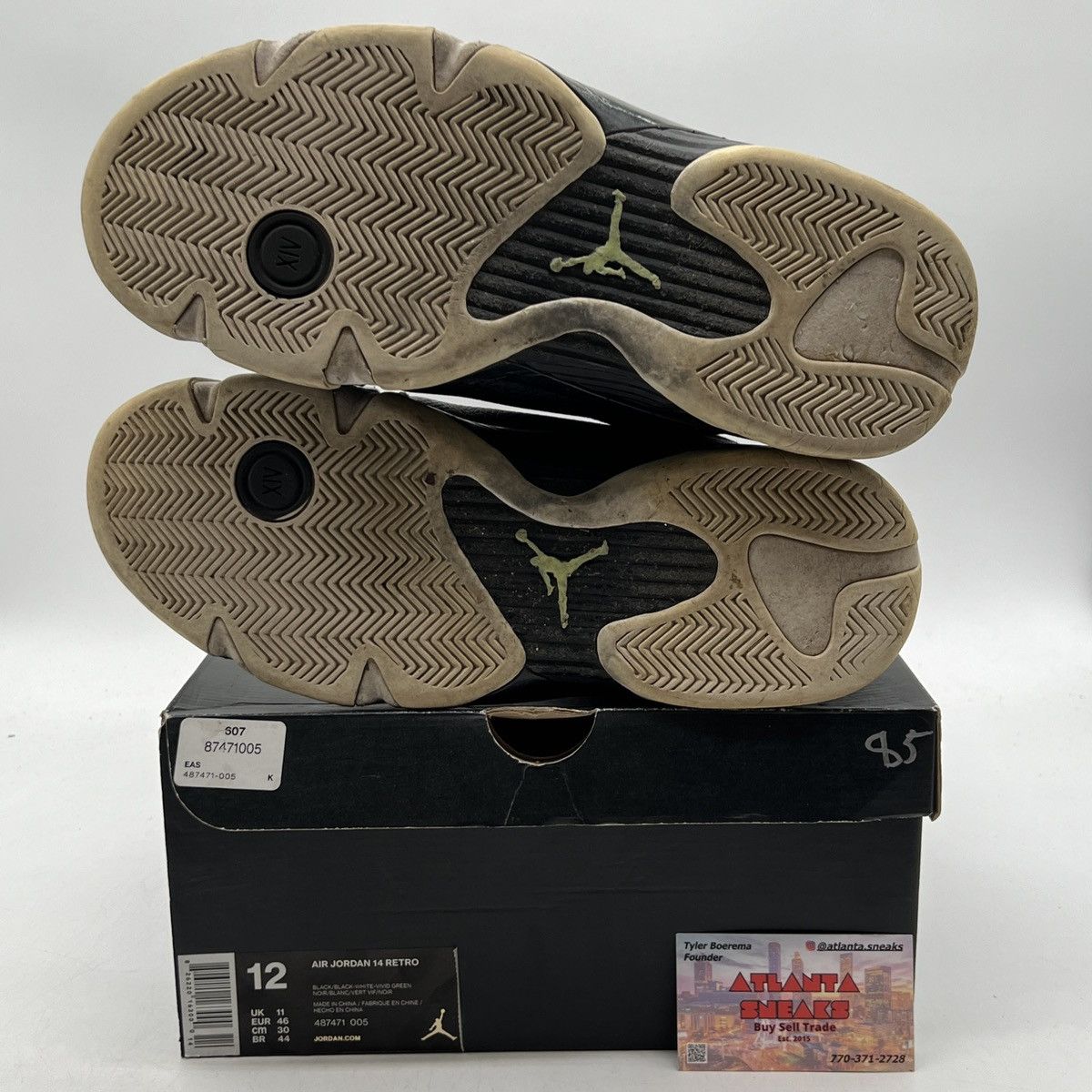 Jordan Brand Air Jordan 14 indigo Size US 12 / EU 45 - 8 Thumbnail