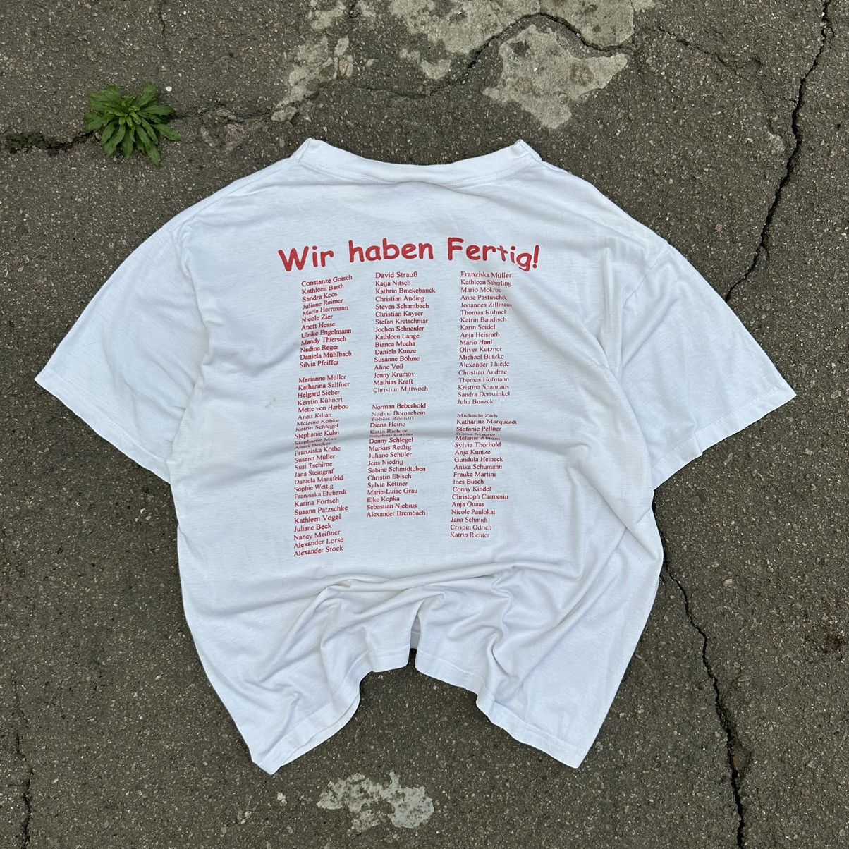 Designer × Vintage Vintage T-shirts Band Tee Abganger 99s Style USA Size US XL / EU 56 / 4 - 2 Thumbnail