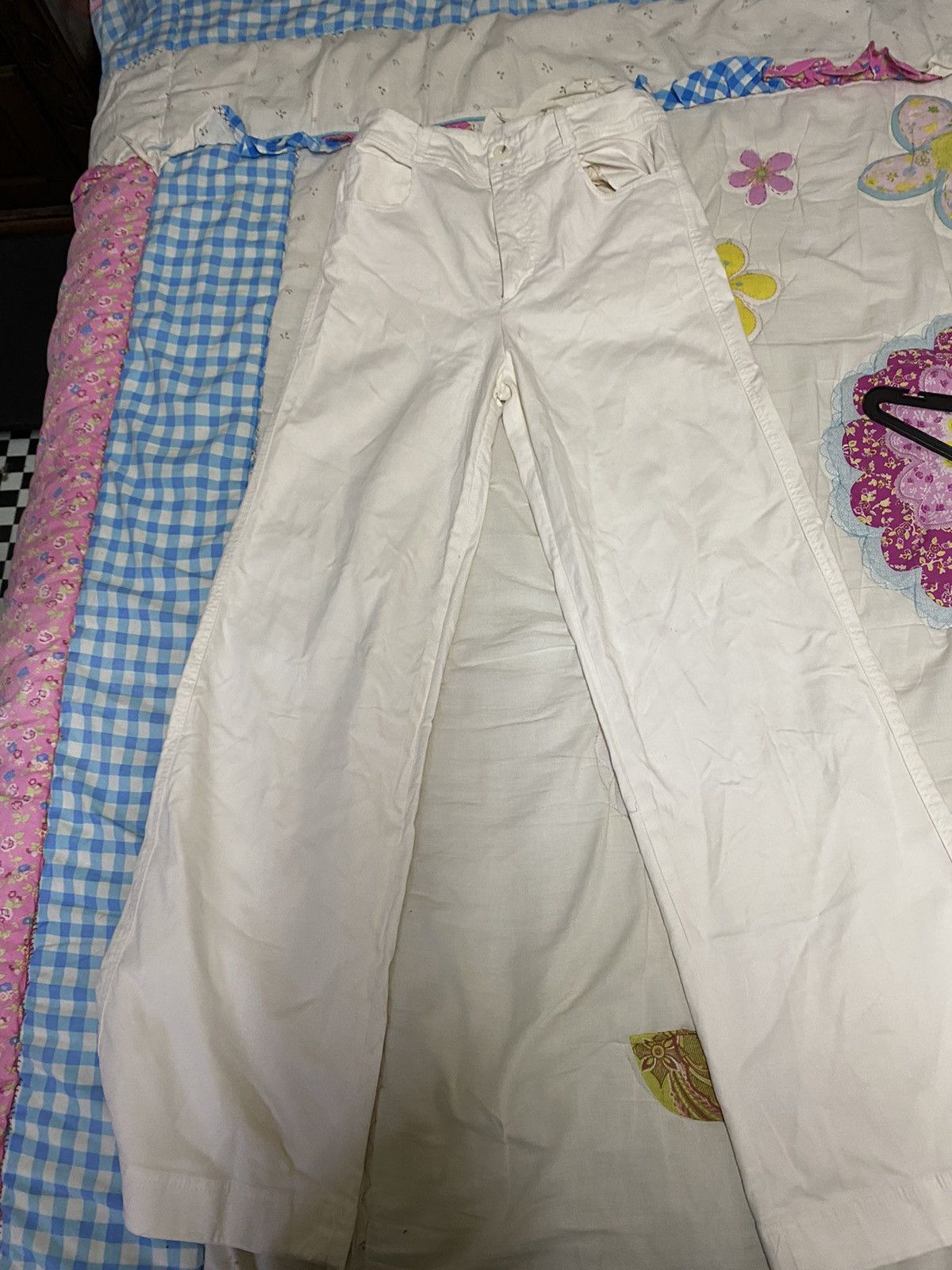 Massimo Dutti × Mossimo Mossimo dutti white pant Size 27" / US 4 / IT 40 - 1 Thumbnail