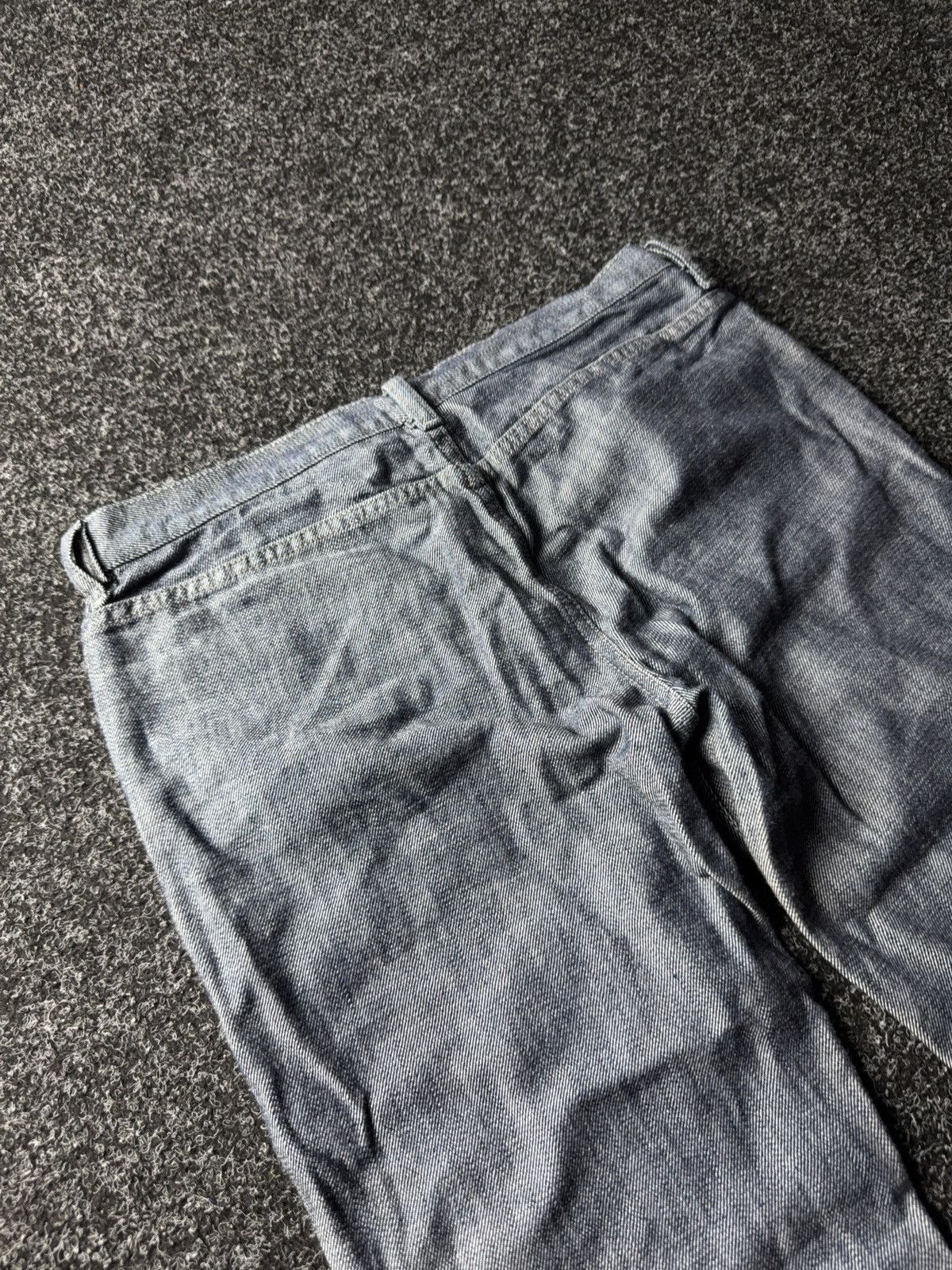 Designer × Diesel Vintage Diesel Flared Jeans Made in Italy Y2K Low Rise Size 30" / US 8 / IT 44 - 13 Thumbnail