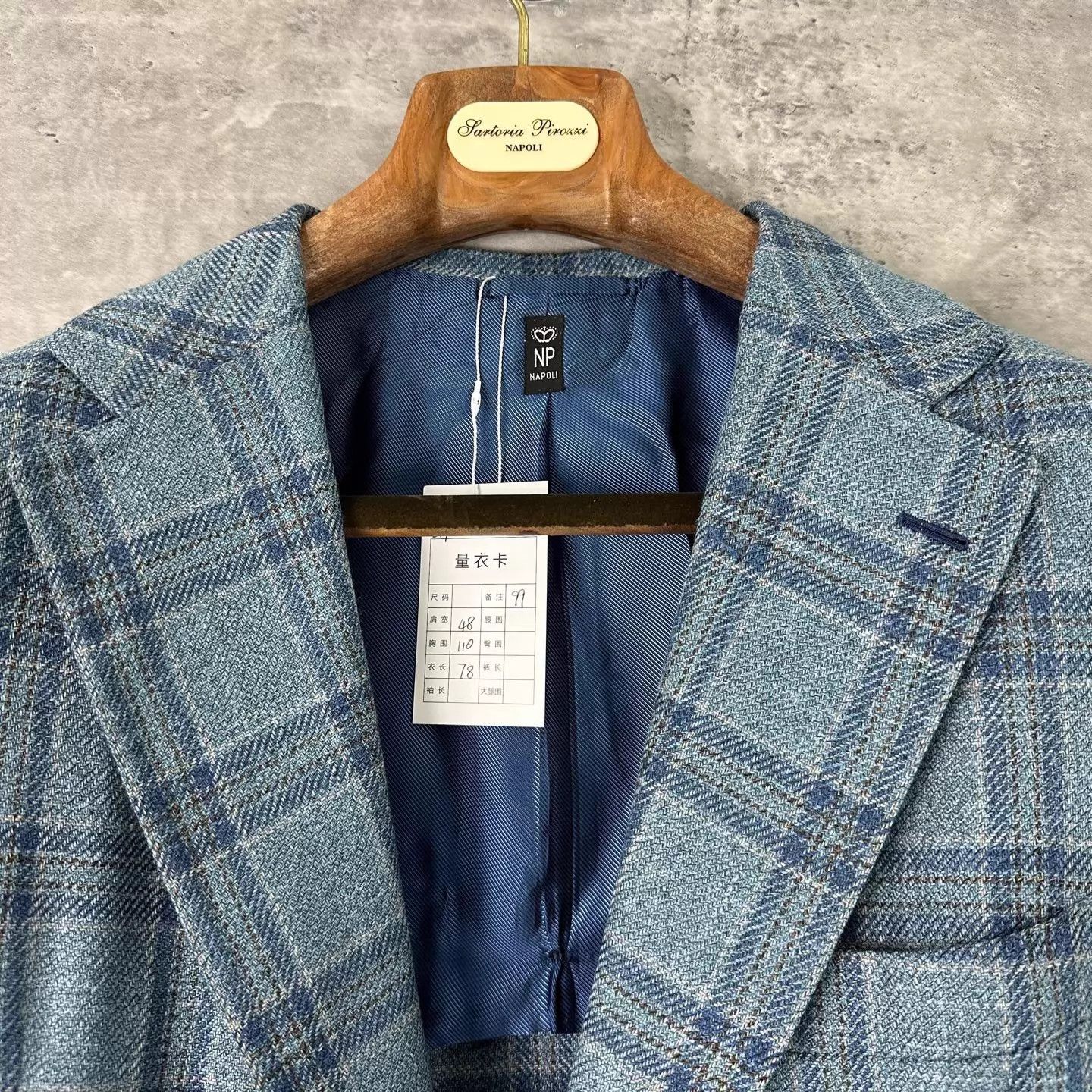 Other Napoli Pirozzi & Ambrosi Bespoke Suit 48-50 Lightly Used Size 48R - 4 Thumbnail