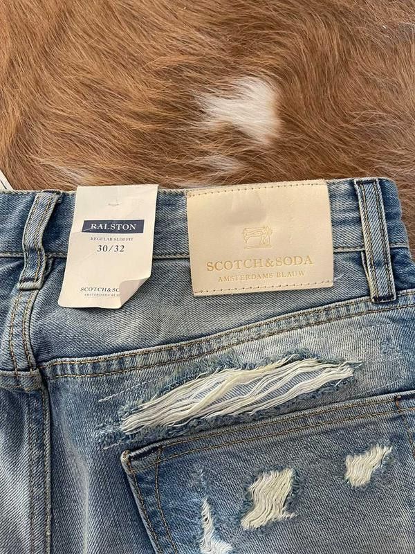 Scotch & Soda Scotch&Soda rip style jeans Ralston Size US 30 / EU 46 - 3 Thumbnail