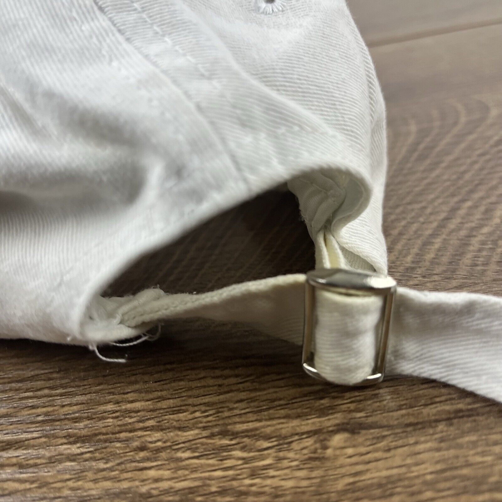 Other Marshmellow Hat White Cap Hat Adjustable Hat White Adult Hat Size ONE SIZE - 9 Thumbnail