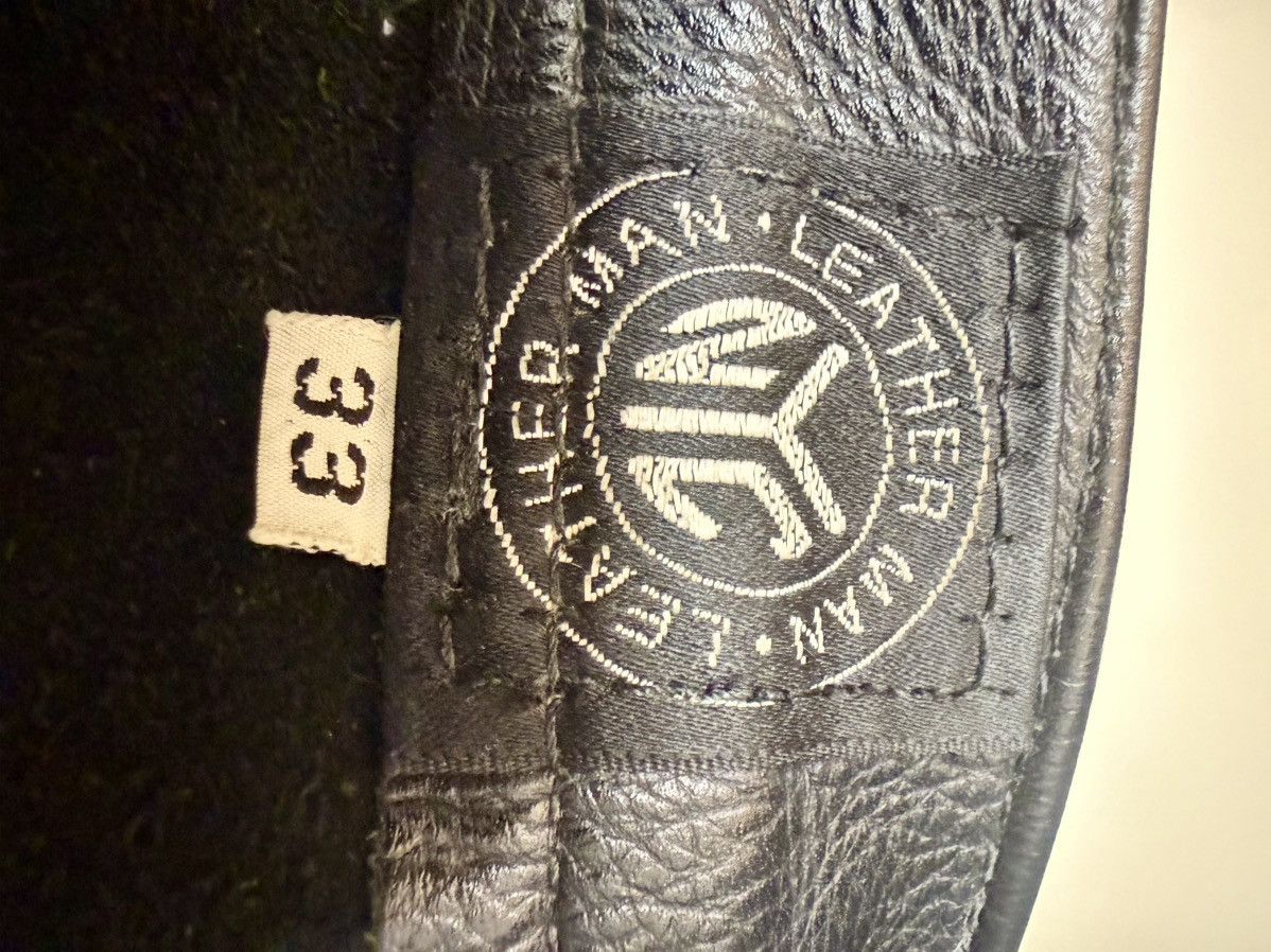 Other RARE ICONIC The Leather Man NYC Black Cowhide Leather Pants Size US 33 - 1 Thumbnail