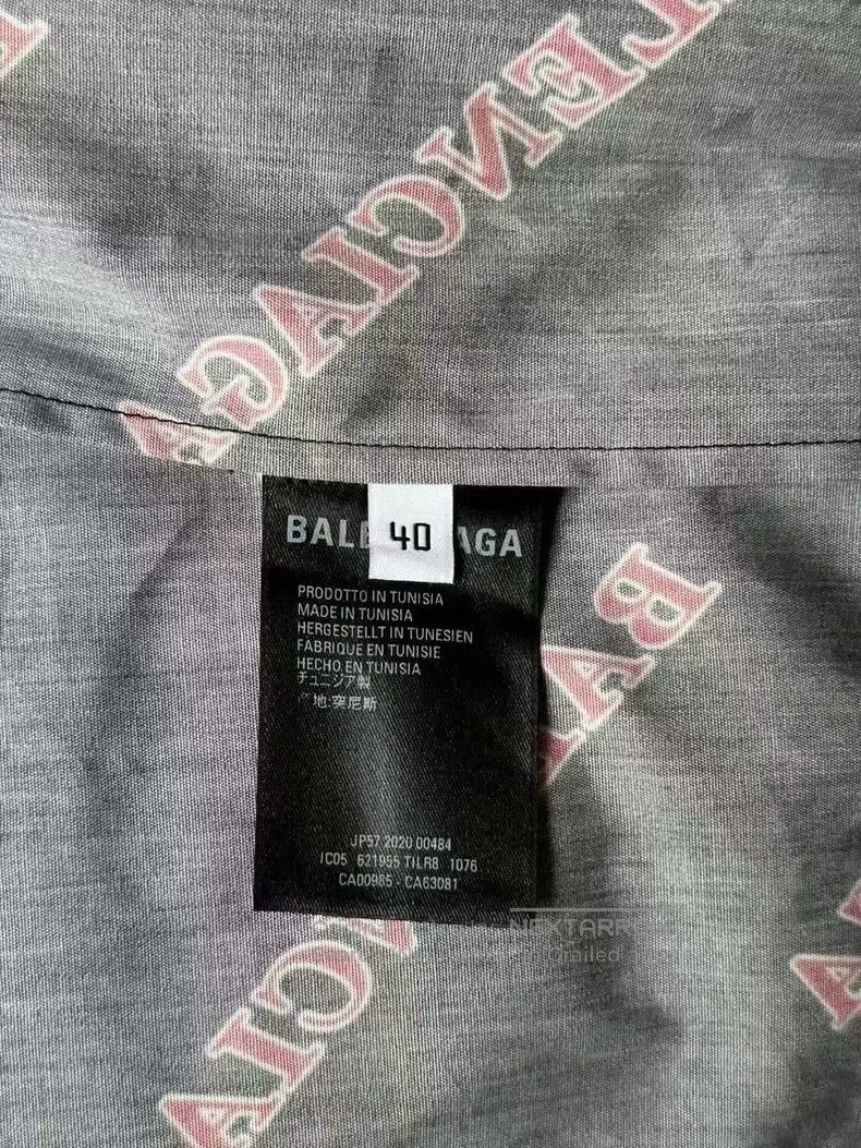 Balenciaga Balenciaga Barrage Zip Short Sleeve Shirt Size US XXS / EU 40 - 4 Thumbnail