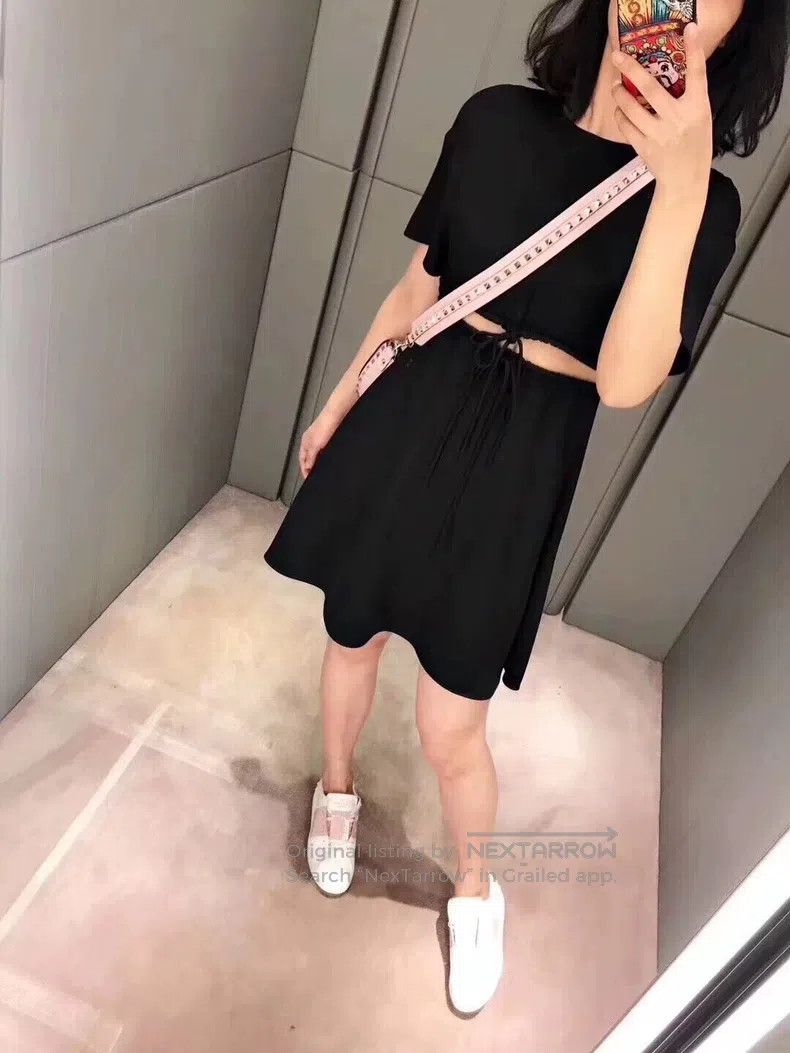 Valentino Valentino Black short-sleeved dress Size S / US 4 / IT 40 - 5 Thumbnail