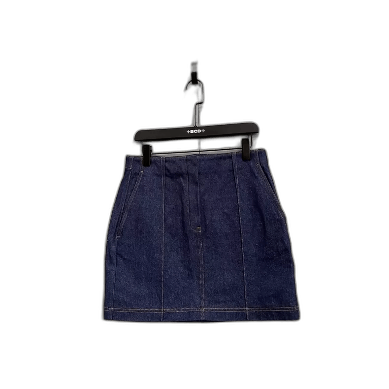 Fendi Fendi Dark Blue Denim Skirt Size 44 Size US 44 / EU 60 - 1 Thumbnail