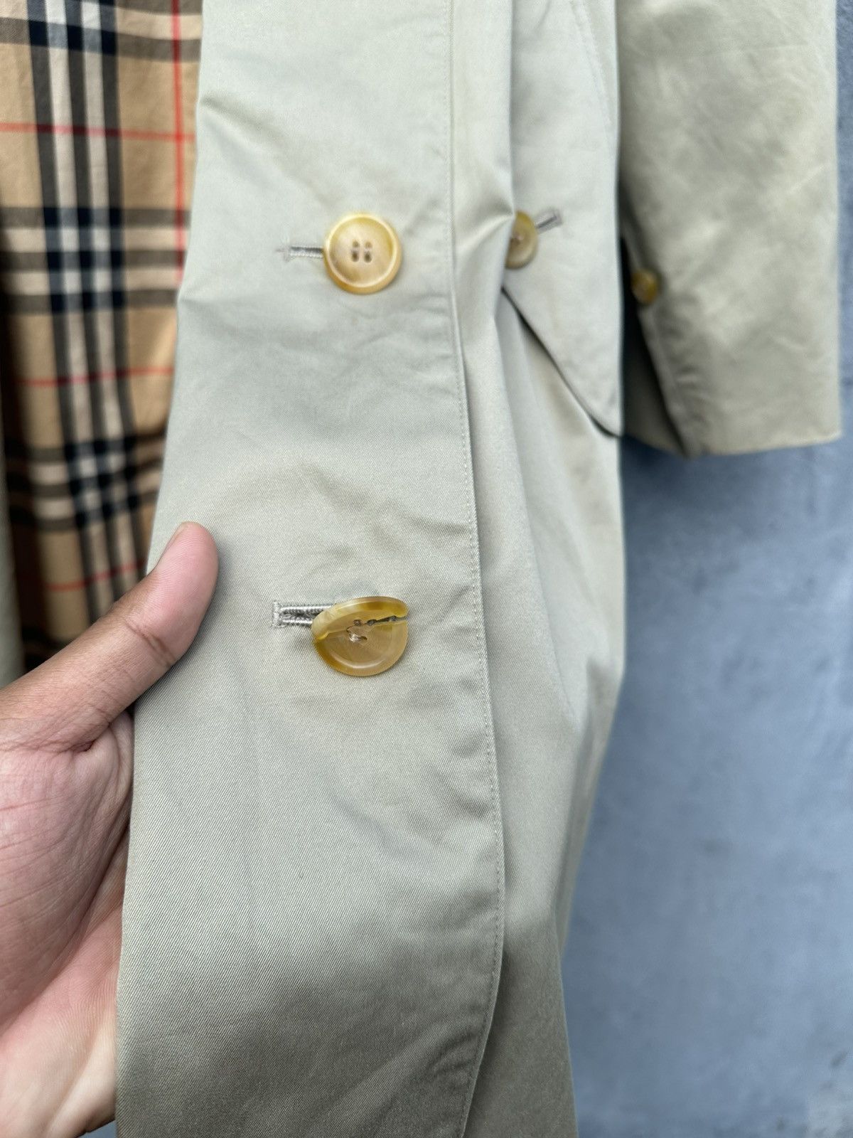 Burberry 👹Vintage Burberrys Prorsum Trench Coat Size US L / EU 52-54 / 3 - 8 Thumbnail