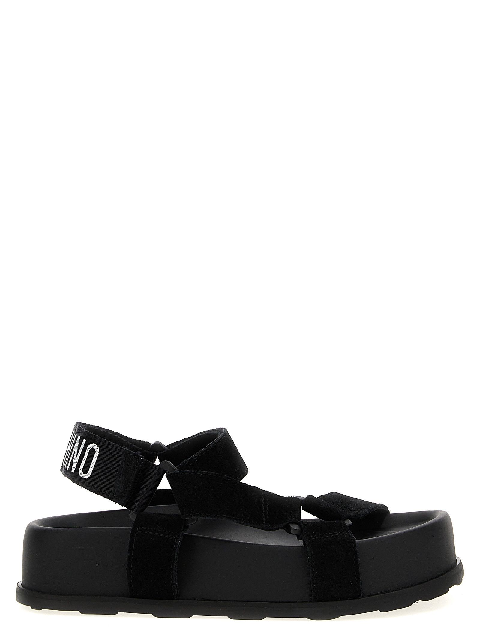 Moschino Suede Sandals Size US 5 / IT 35 - 1 Thumbnail