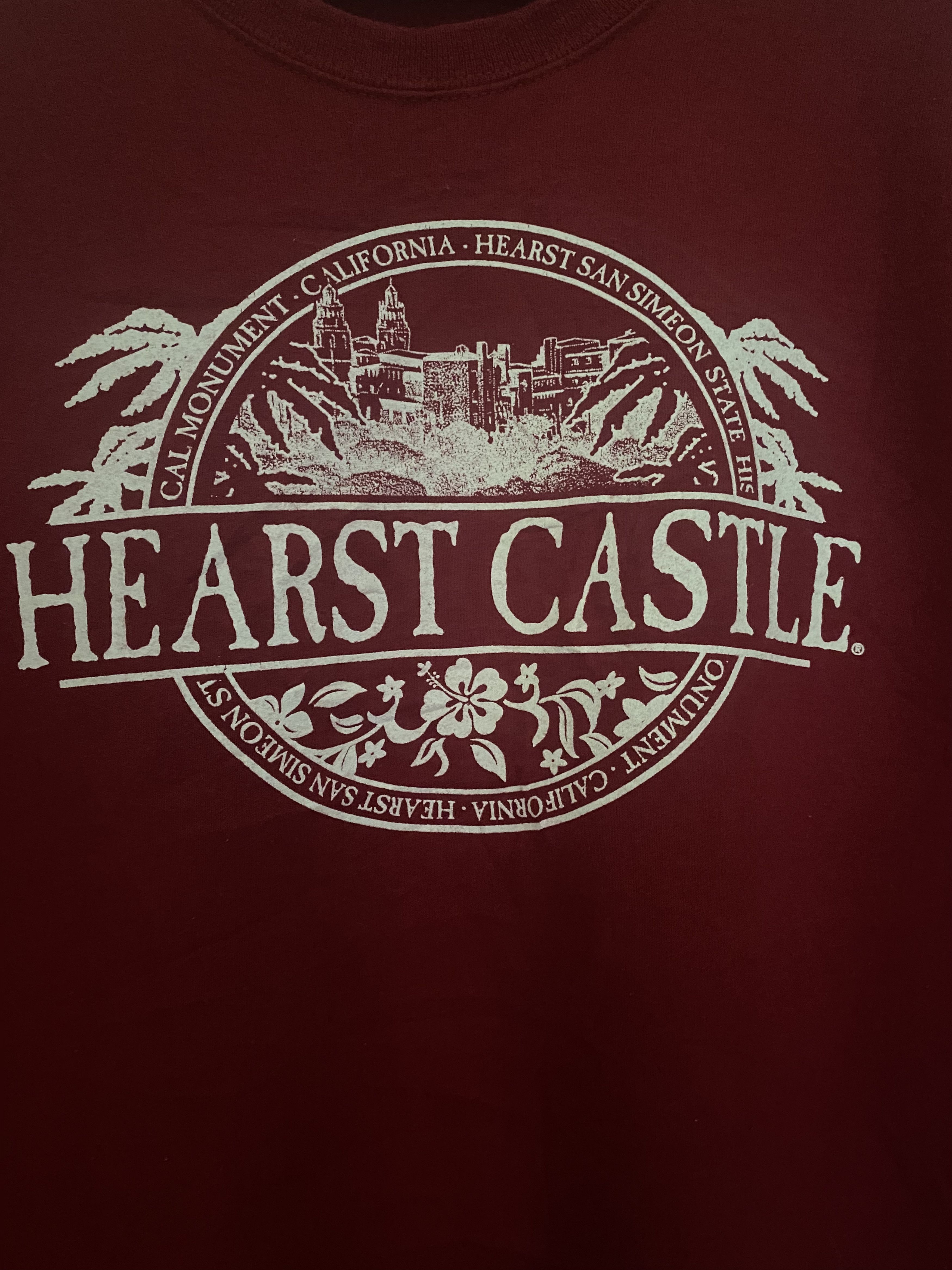 California Republic × Jerzees × Vintage Vintage Hearts Castle Jerzees Sweatshirt Size US L / EU 52-54 / 3 - 2 Thumbnail