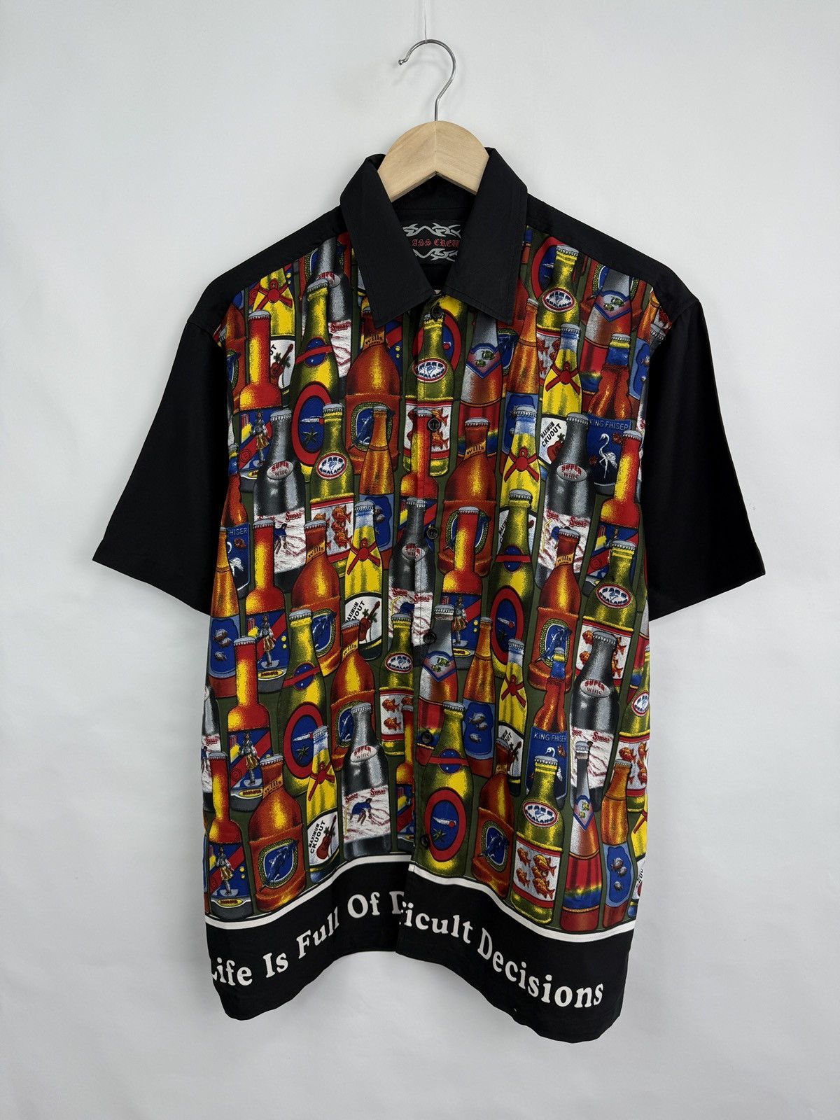 Budweiser 🇺🇸 Vintage 90s Life is Full of Difficult Decisions Heineken Size US M / EU 48-50 / 2 - 3 Thumbnail