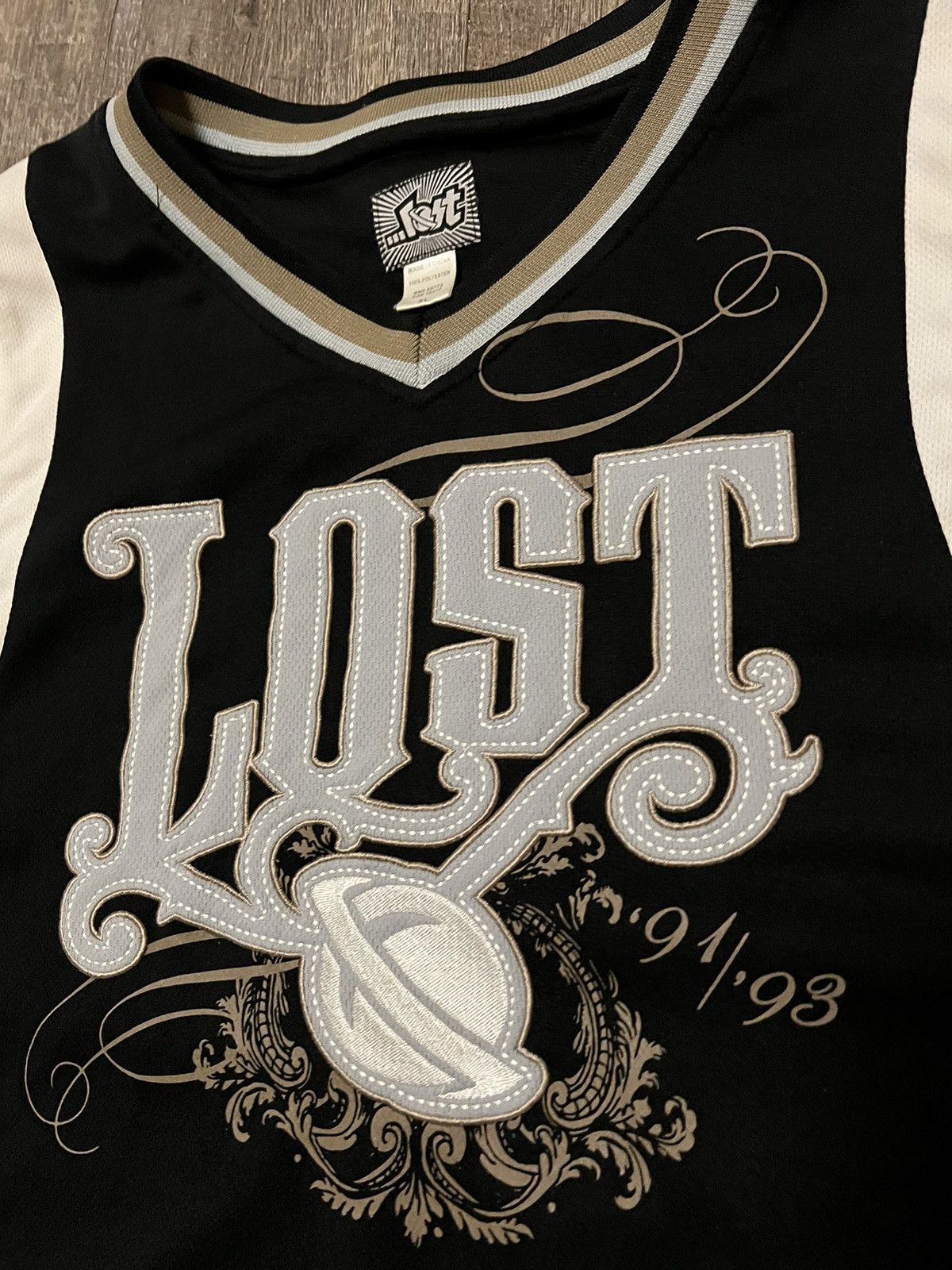 Lost Enterprises × Vintage Vintage Lost Enterprises Skate Logo Y2K Jersey size XL Size US XL / EU 56 / 4 - 2 Thumbnail