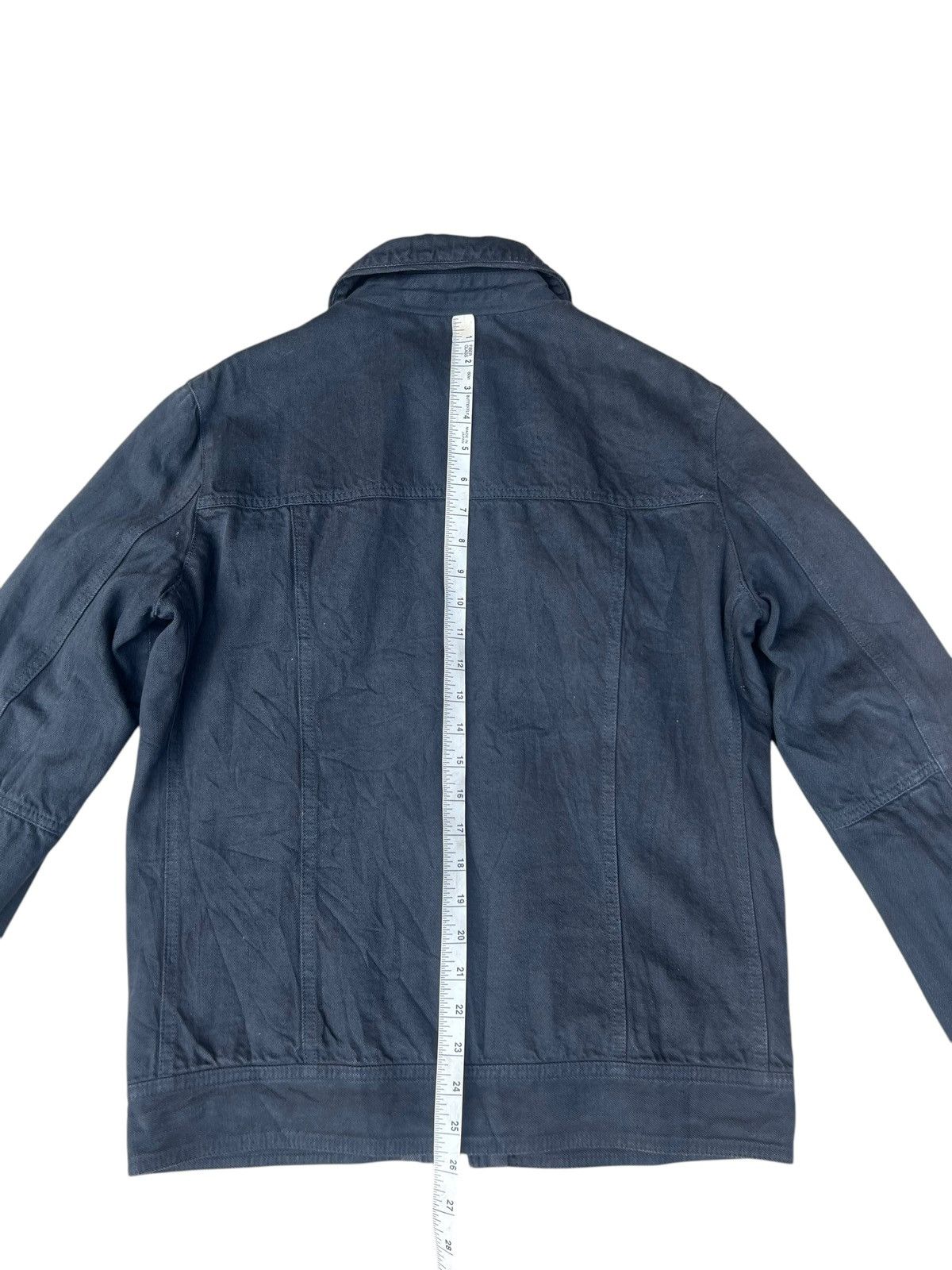 Japanese Brand PARANOID Japan RiRi Zip Quilted Lined Trucker Denim Jacket Size US M / EU 48-50 / 2 - 18 Thumbnail