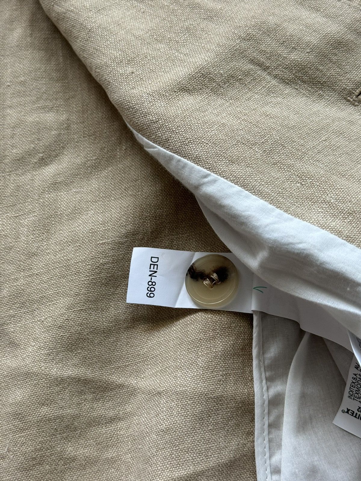 Designer × Zara Zara 100% hemp coat jacket Size S / US 4 / IT 40 - 8 Thumbnail