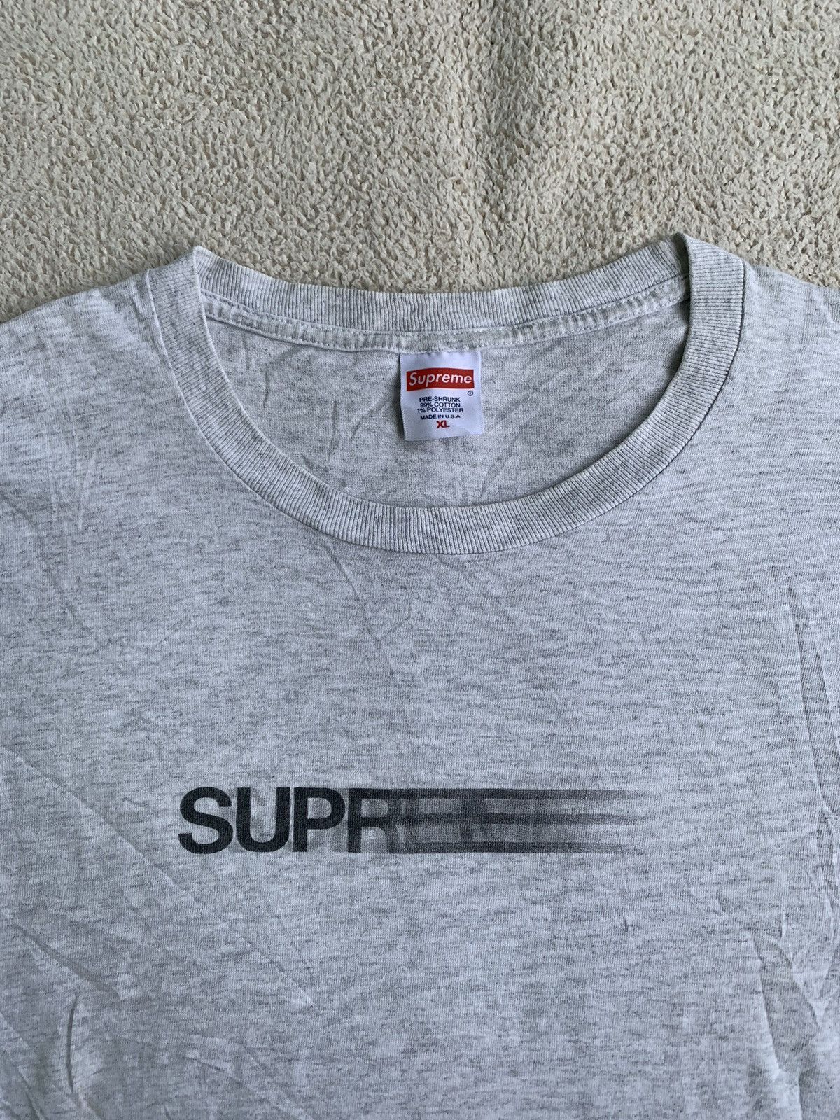 Supreme Supreme Motion Logo Tee Size US XL / EU 56 / 4 - 5 Thumbnail