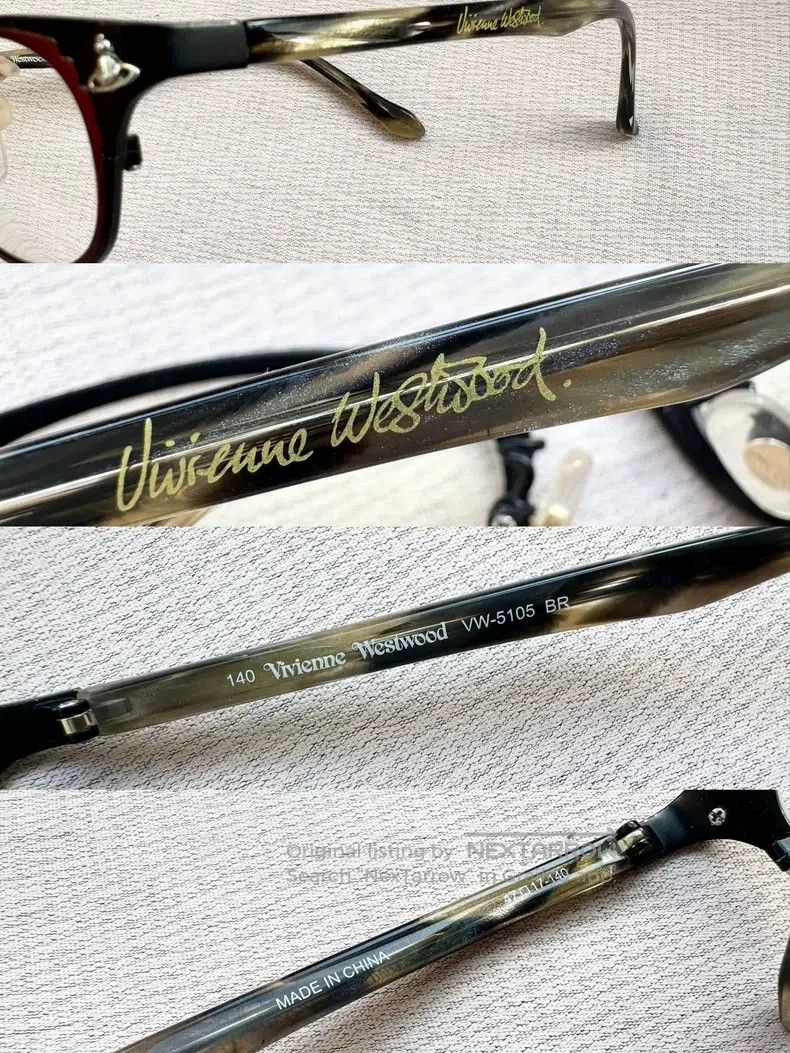 Vivienne Westwood Vivienne Westwood Y2K Saturn Lace Foolish Cat Style Glasse Size ONE SIZE - 3 Thumbnail