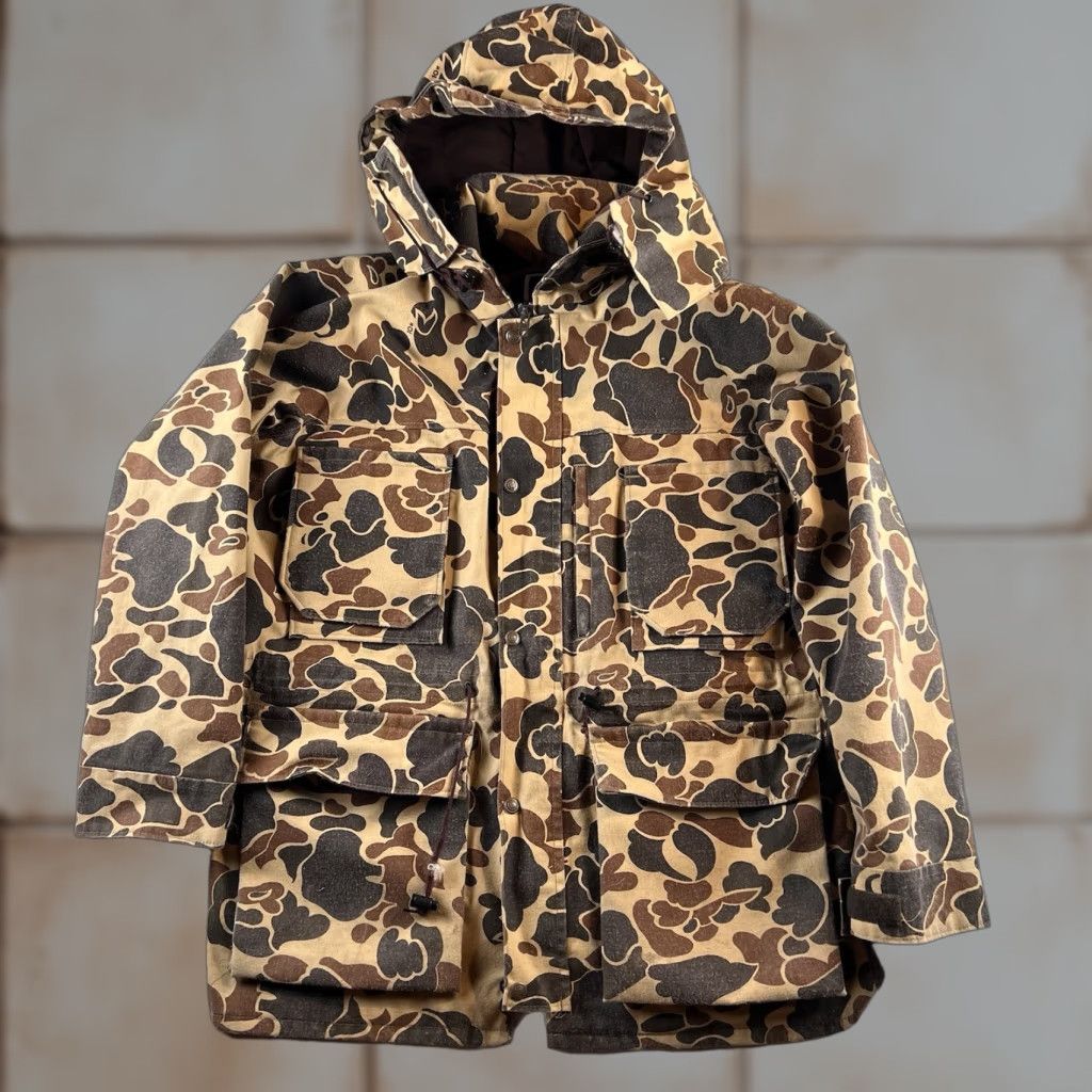 Vintage VINTAGE Duck Camo Hunting Jacket Mens M Made USA Read Size US M / EU 48-50 / 2 - 1 Thumbnail