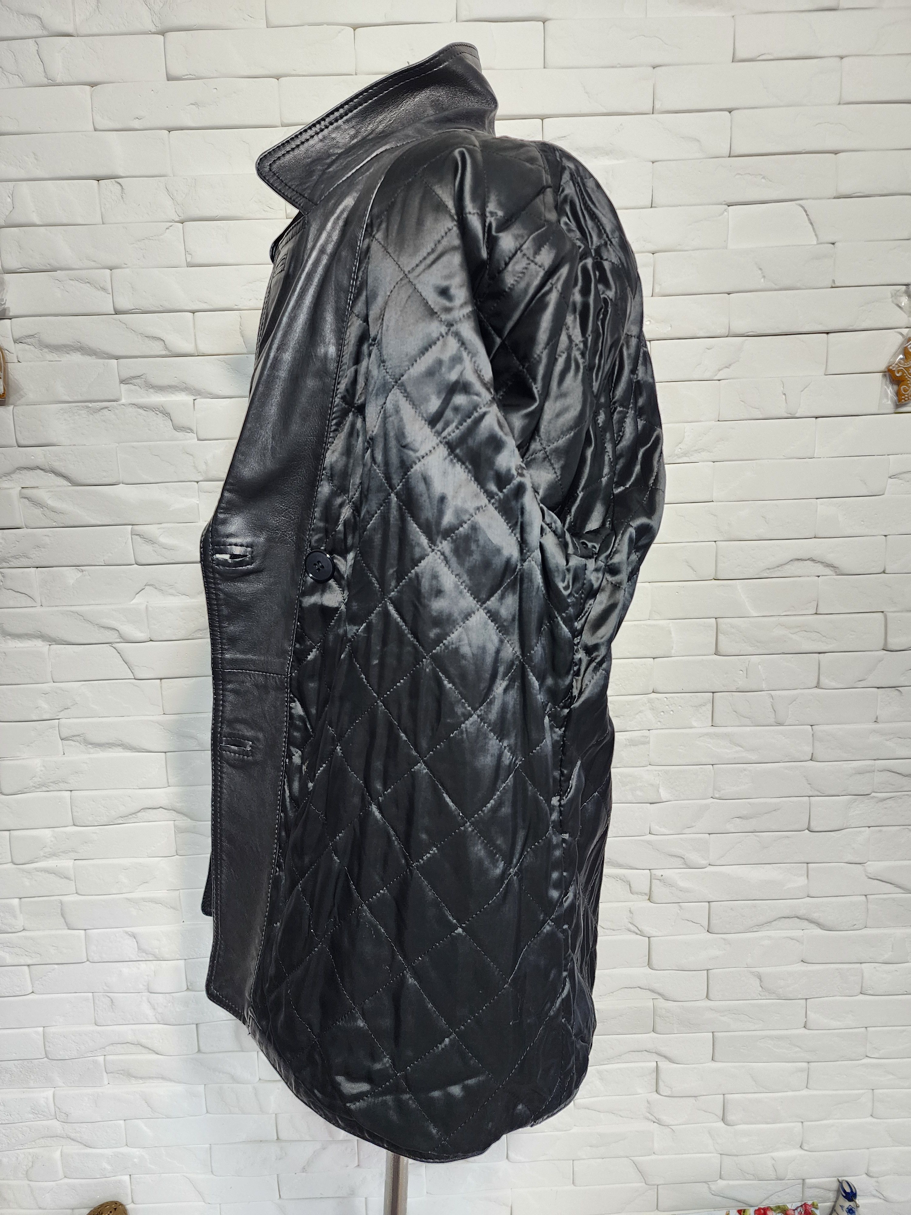 Other Elegant Black Women's Leather Jacket: Size XL / US 12-14 / IT 48-50 - 11 Thumbnail