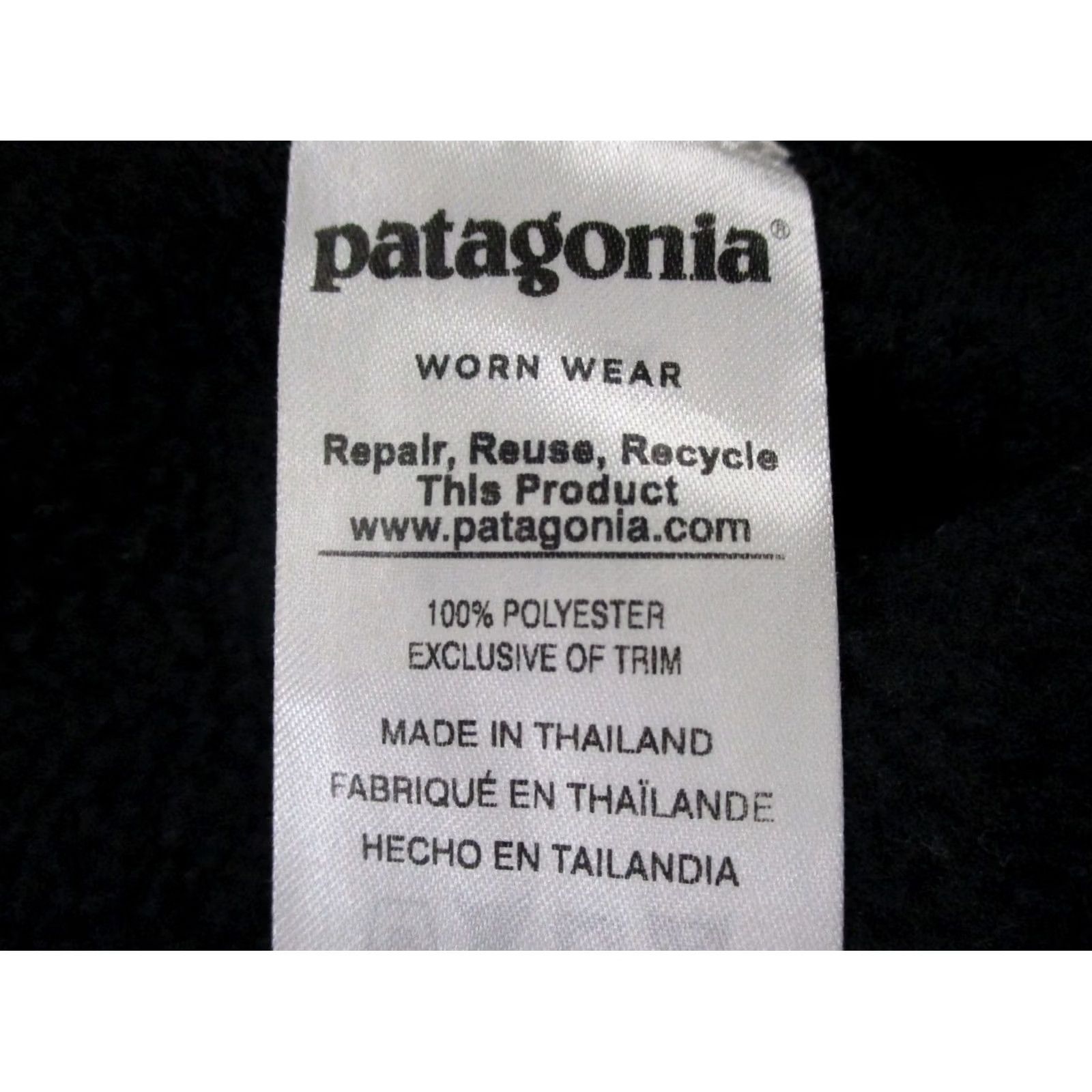 Patagonia Patagonia Jacket Women M Black Better Sweater Fleece Jumper Hiking Camping 25617 Size M / US 6-8 / IT 42-44 - 7 Thumbnail