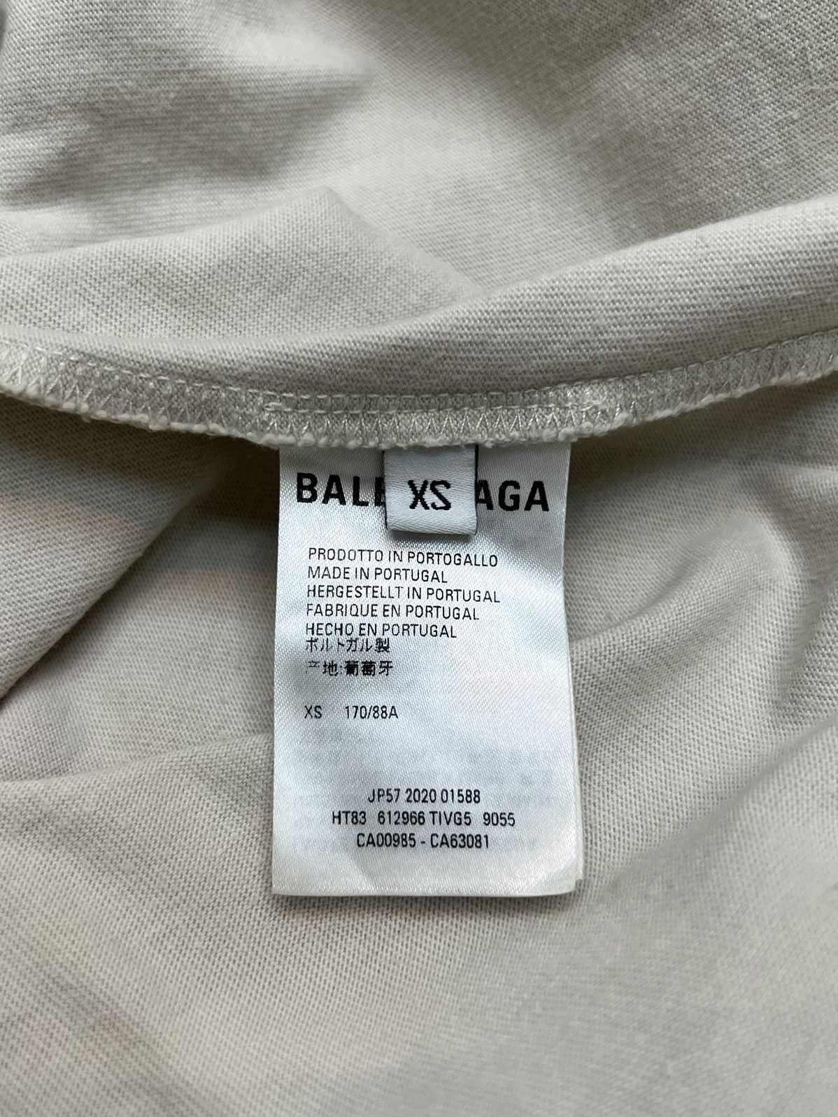 Balenciaga 💥2020 Balenciaga Logo Oversized Tshirt Size US XS / EU 42 / 0 - 6 Thumbnail