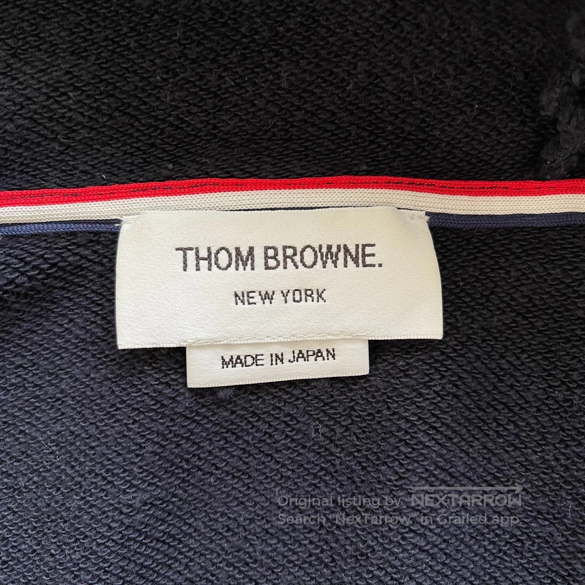 Thom Browne thom browne navy zip. Size US S / EU 44-46 / 1 - 2 Thumbnail