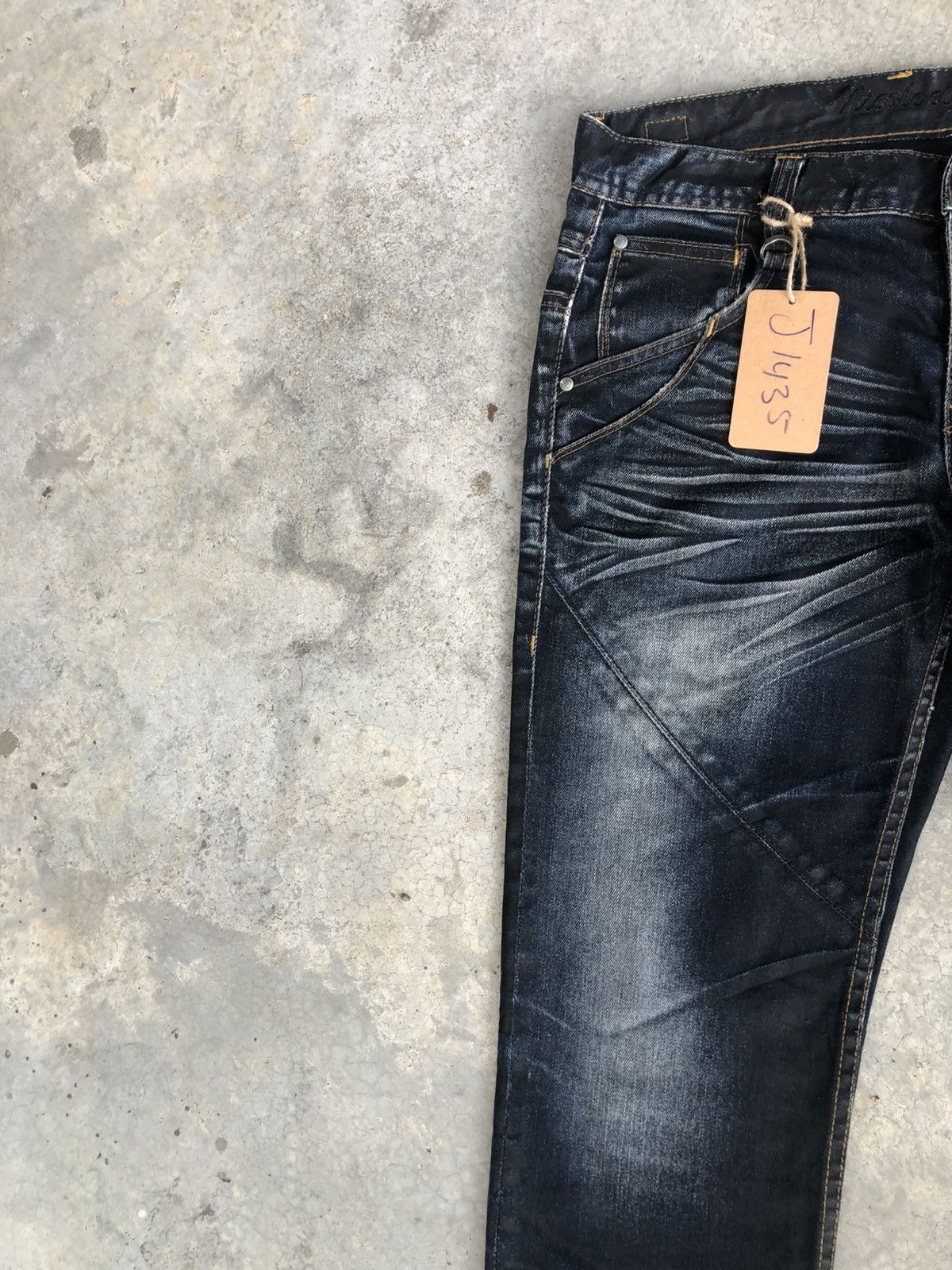 If Six Was Nine Nicole Club Flared Jeans Distressed Jeans Size US 32 / EU 48 - 4 Thumbnail
