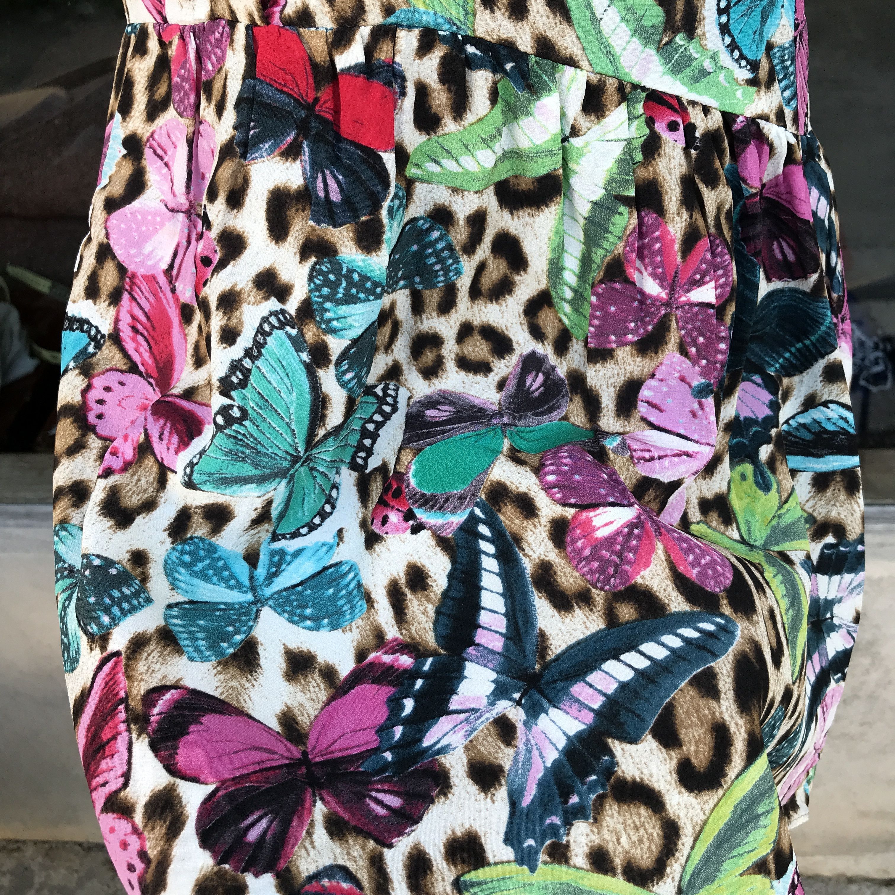 Roberto Cavalli Roberto Cavalli butterfly mini dress Size L / US 10 / IT 46 - 3 Thumbnail