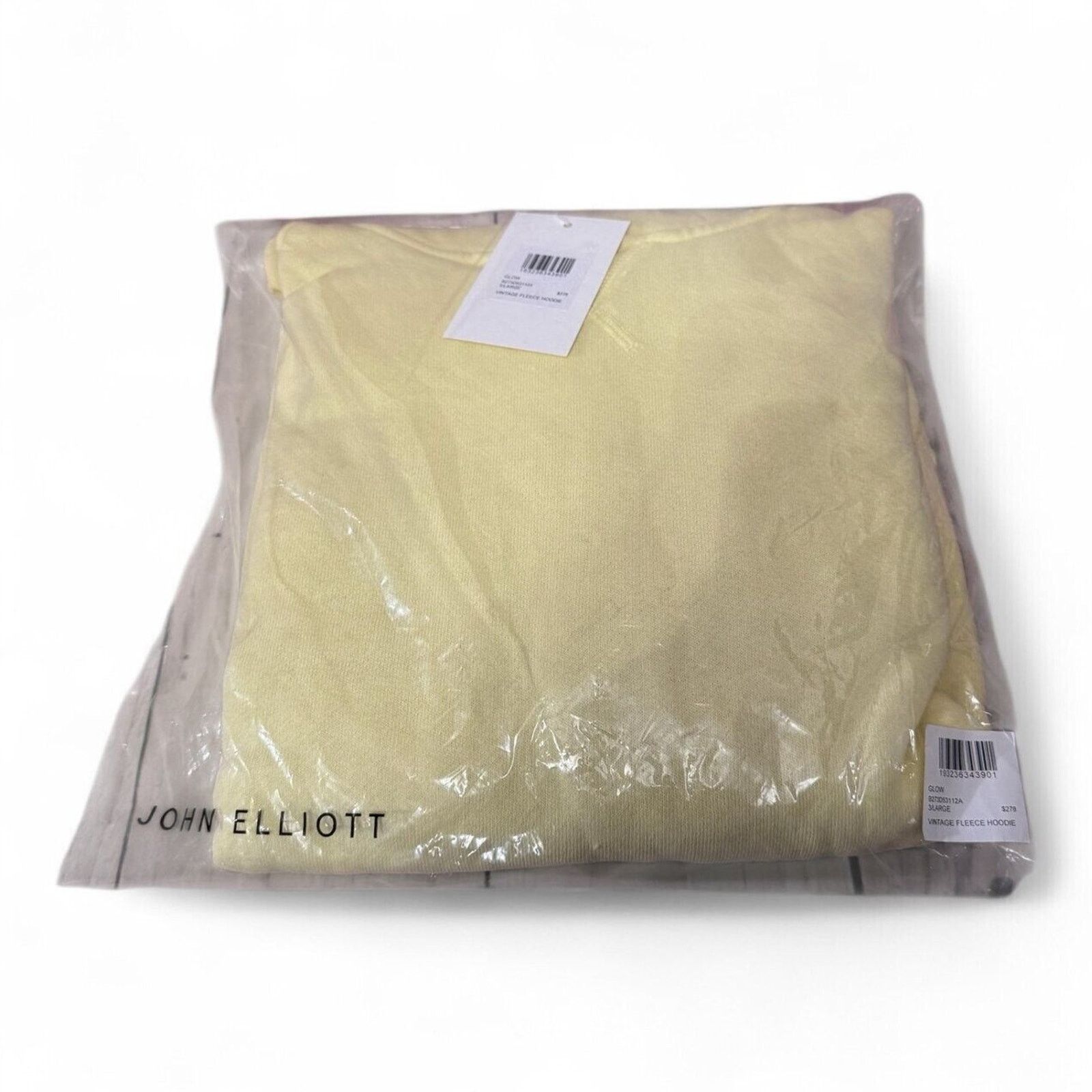 John Elliott John Elliot Vintage Fleece Yellow Hoodie Men’s Size 3/L NWT Size US L / EU 52-54 / 3 - 5 Thumbnail