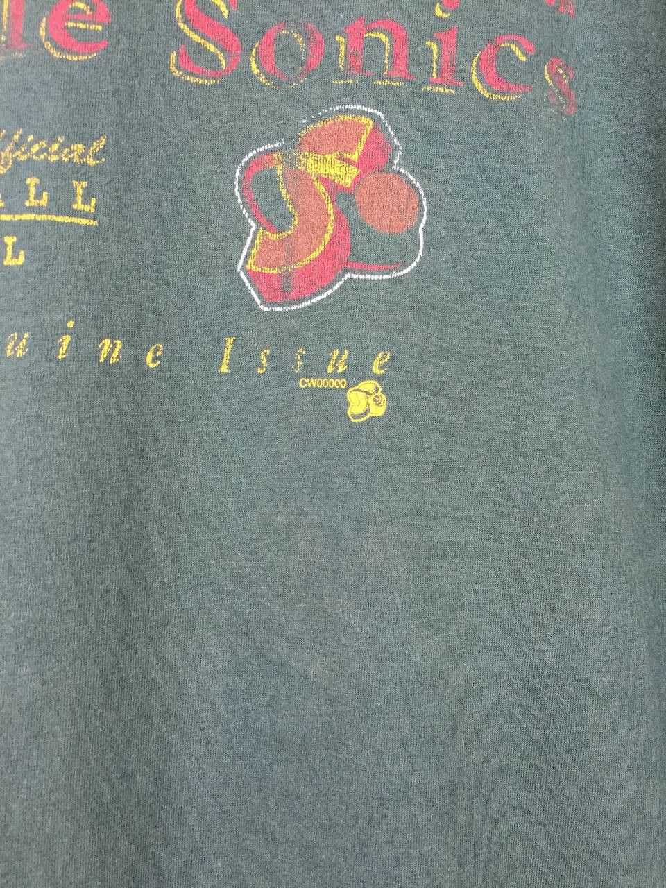 Champion Vtg Champion Seattle Sonics Western Conference NBA Tee Size US XL / EU 56 / 4 - 4 Thumbnail