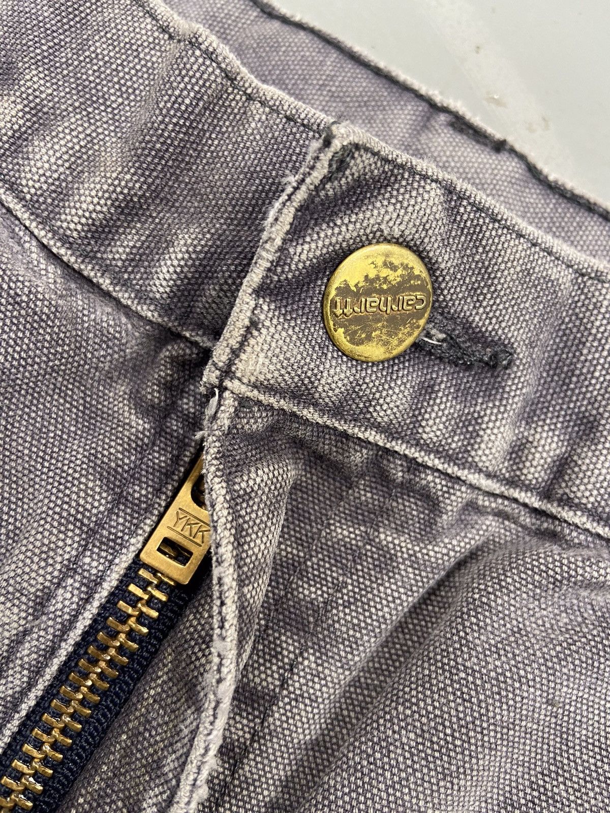 Carhartt × Vintage Vintage Carhartt faded carpenter denim Size US 34 / EU 50 - 7 Thumbnail
