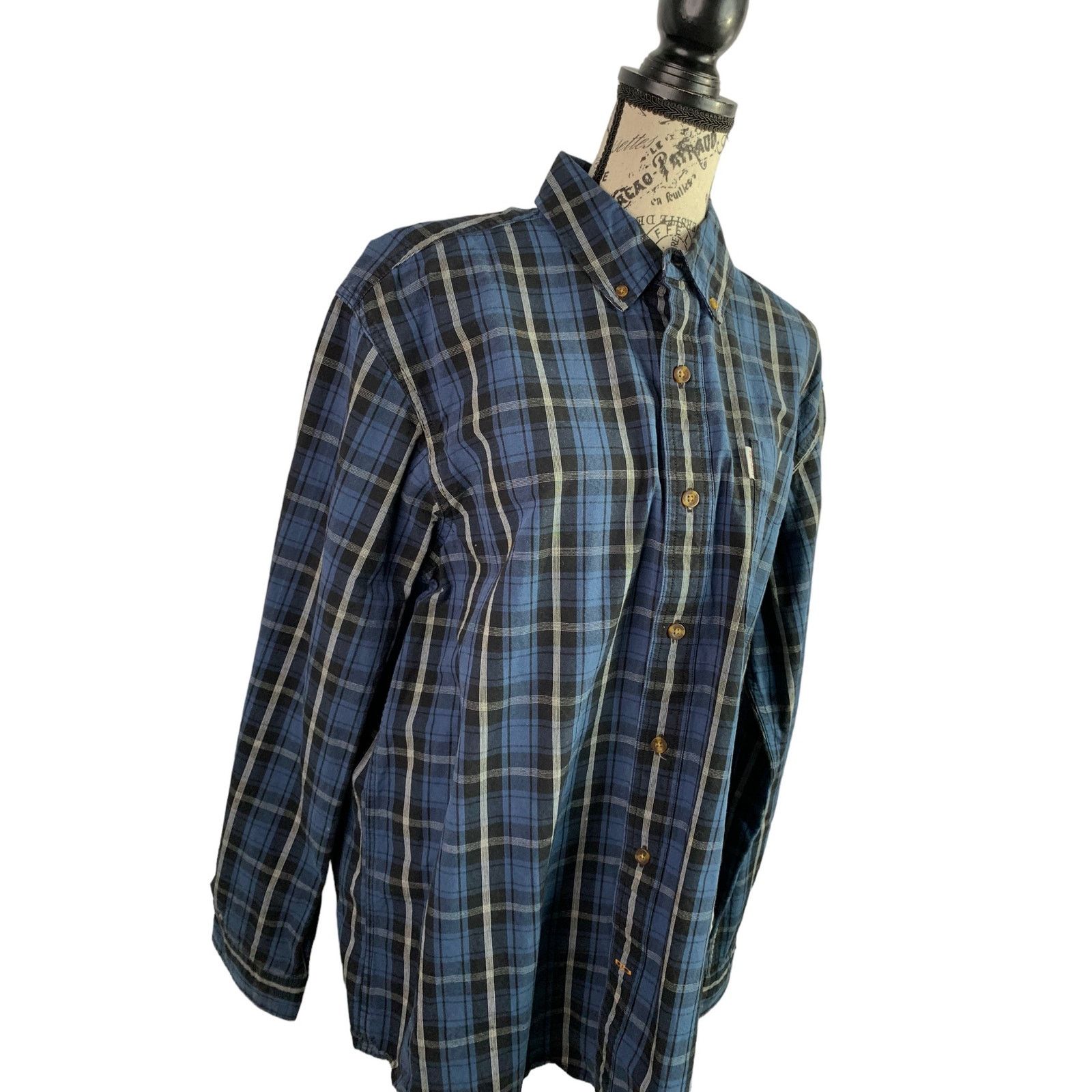 Carhartt Carhartt Casual Shirt 100% Cotton Relaxed Fit Mens Large Size US L / EU 52-54 / 3 - 11 Thumbnail