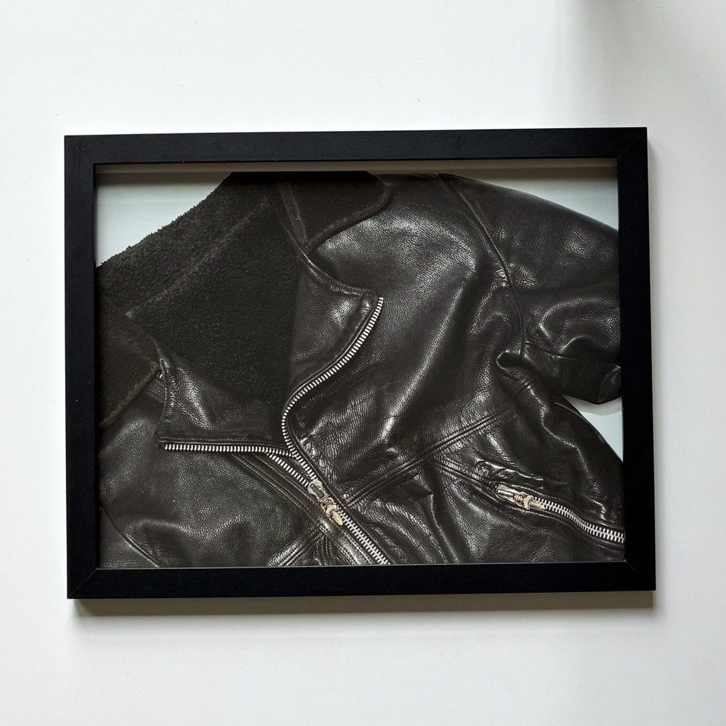 Chrome Hearts × Japanese Brand × Vintage Chrome Hearts black jacket photo Framed poster 9x11 Size ONE SIZE - 1 Thumbnail