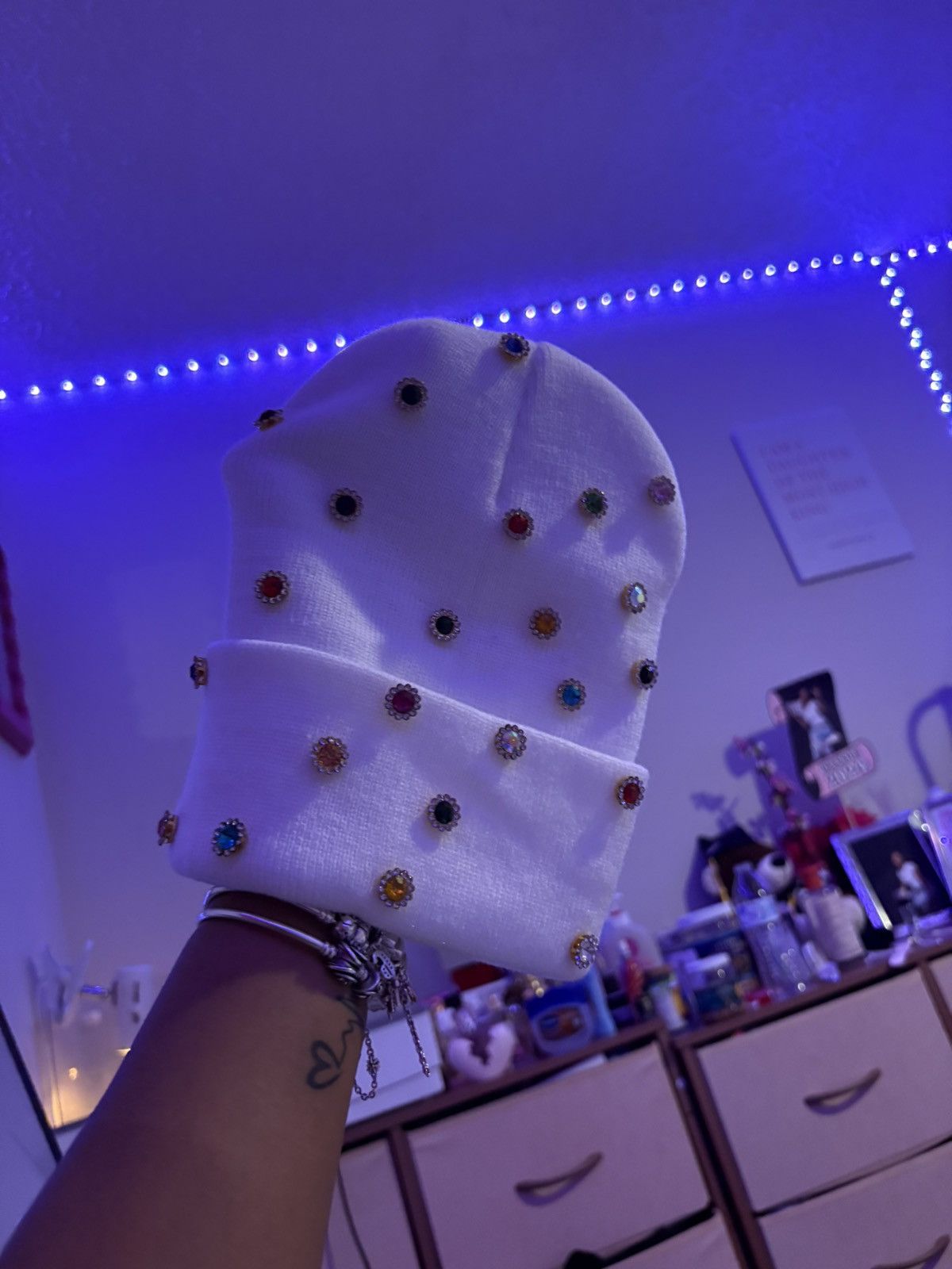 Other bedazzled beanie Size ONE SIZE - 2 Thumbnail