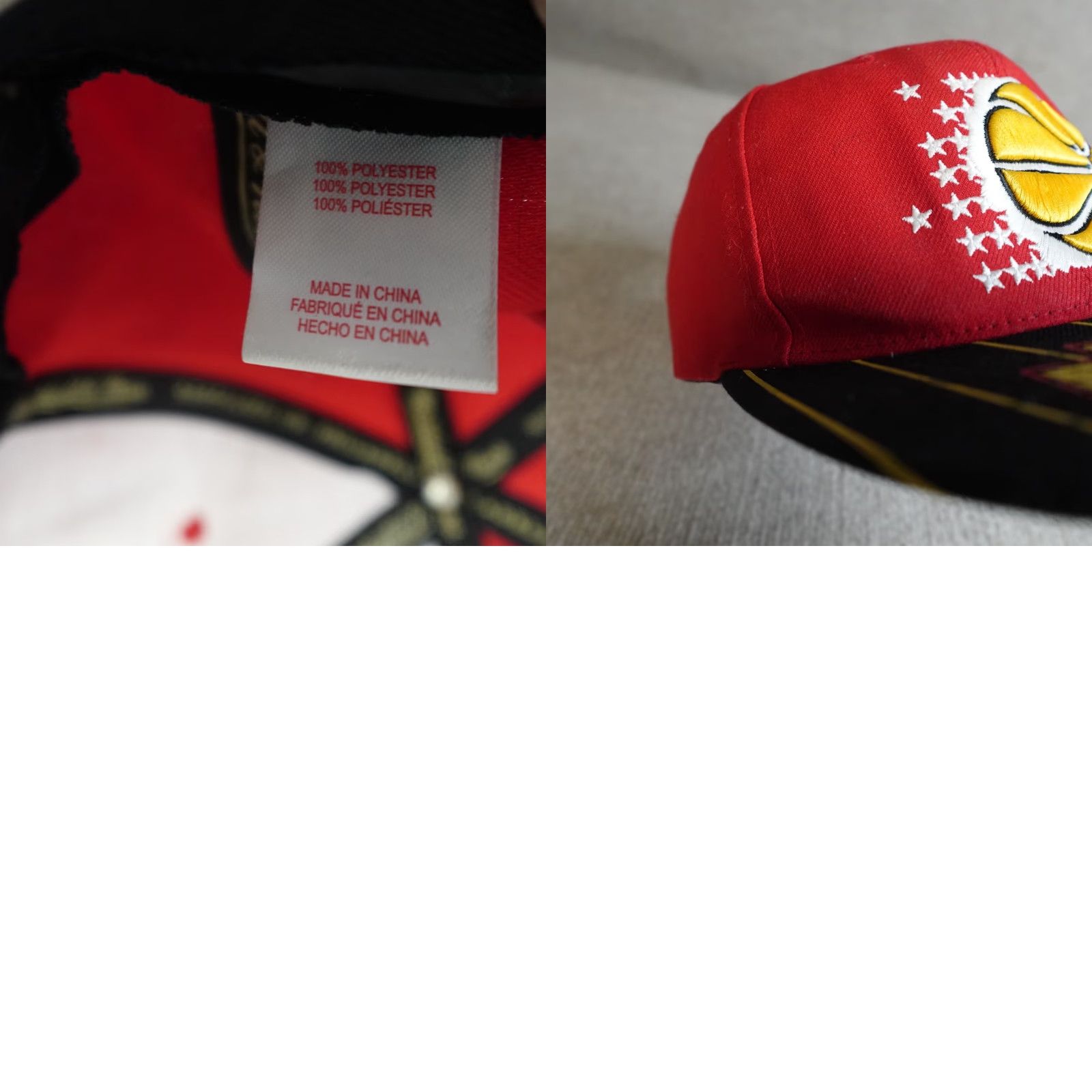 Mitchell & Ness Mitchell & Ness Orlando Magic Hat Red Embroidered Hardwood Classics Snapback Men One Size Cotton Size ONE SIZE - 9 Thumbnail