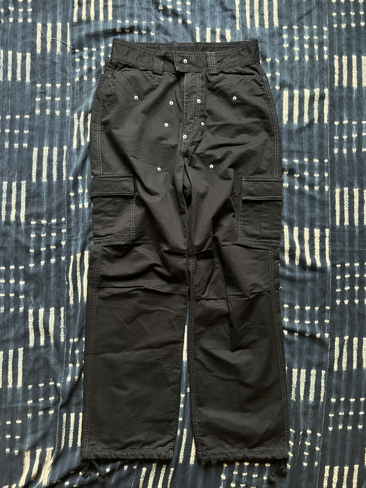 4GSELLER Computer Format Studded Cargo Pants Rick Owens Chromehearts Size US 32 / EU 48 - 1 Thumbnail