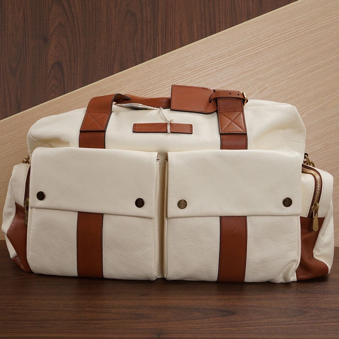 Brunello Cucinelli Brunello Cucinelli Leather Travel Bag Size ONE SIZE - 1 Thumbnail