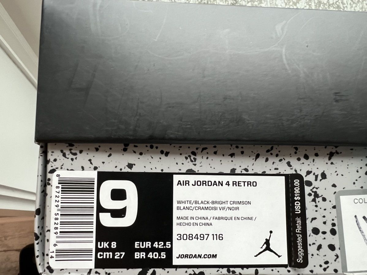Jordan Brand × Nike Nike Air Jordan 4 Pale Citron Flight Nostalgia Size 9 VNDS Size US 9 / EU 42 - 9 Thumbnail