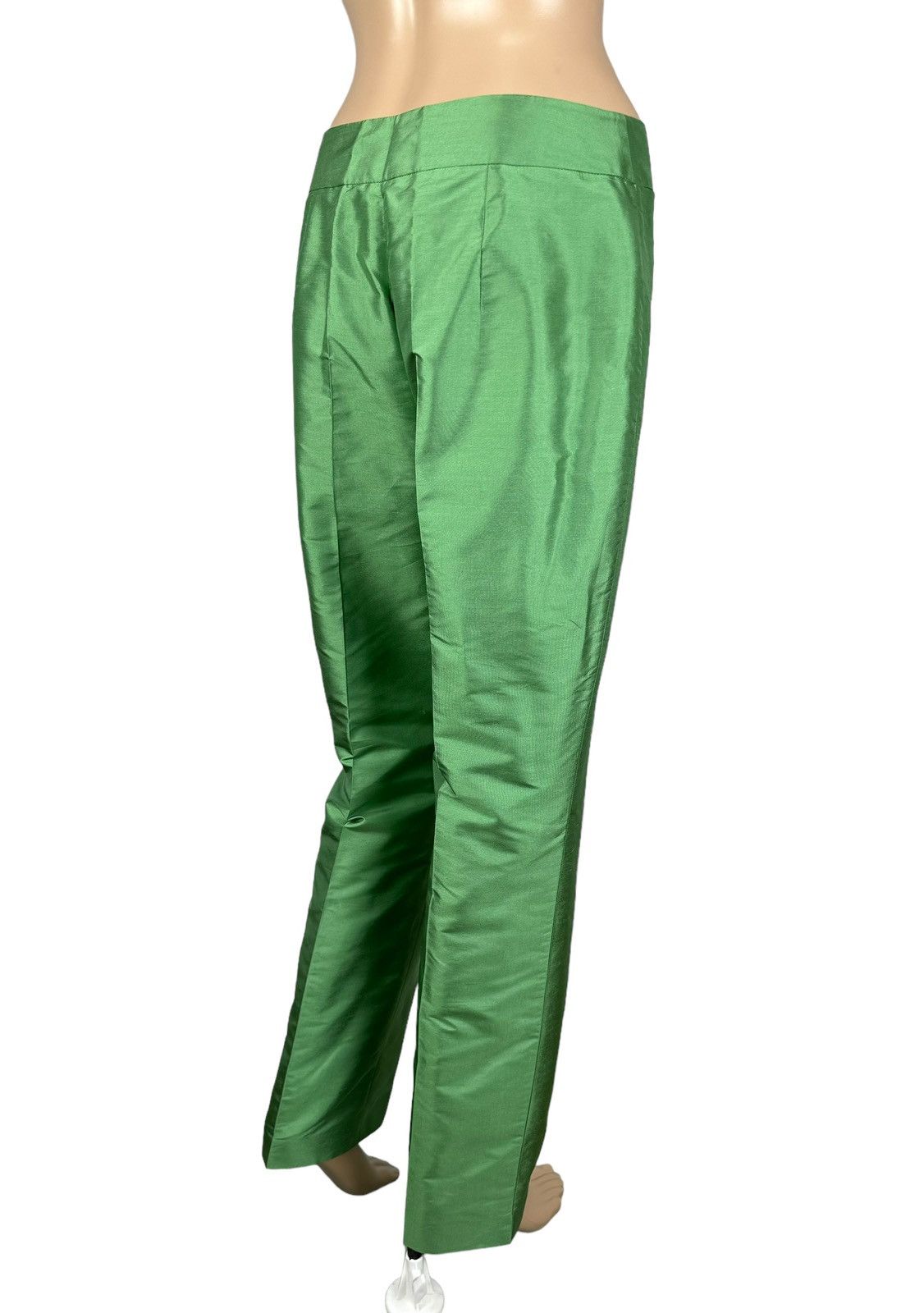 Gerry Weber Gerry Weber Silk Pants Womens Straight Shimmer size UK12 Size 30" / US 8 / IT 44 - 6 Thumbnail