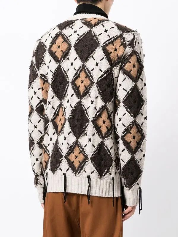Amiri o1y0525 Crewneck Sweater in Multicolor Size US L / EU 52-54 / 3 - 4 Thumbnail