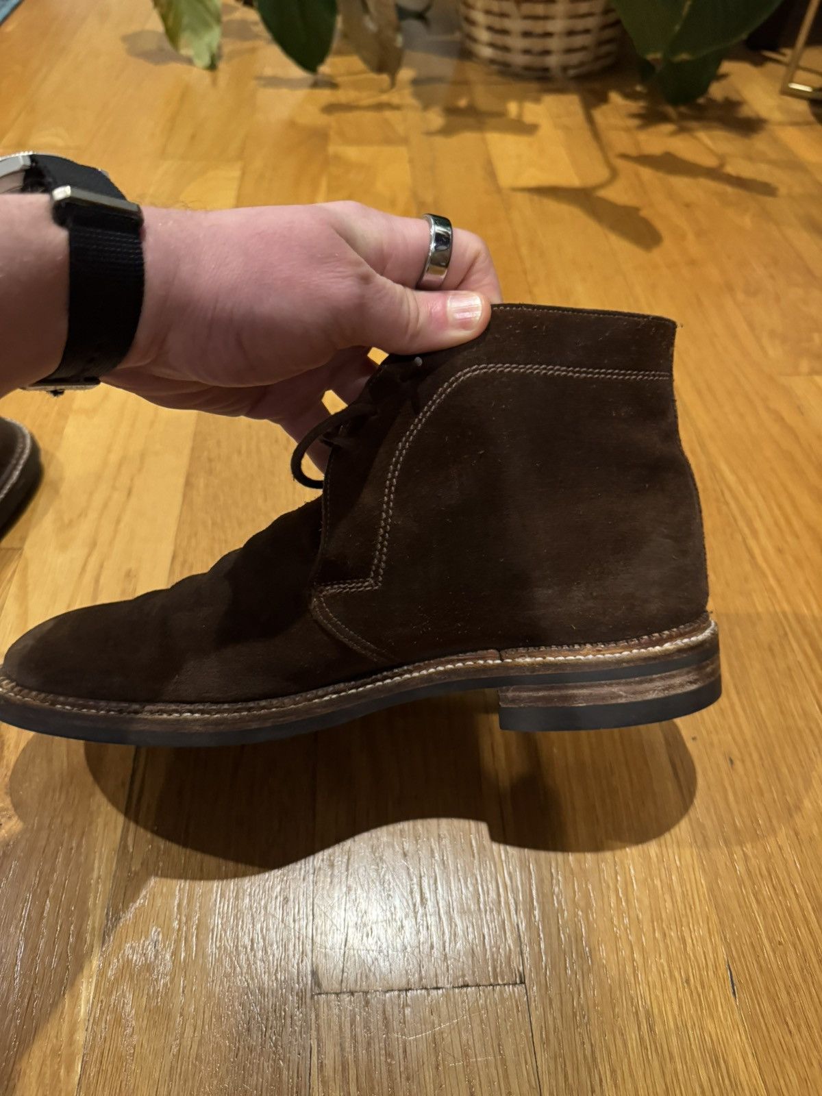 Barneys New York × Crockett & Jones Crockett & Jones x Barneys NY - Barnstable Boot Brown Suede Size US 8.5 / EU 41-42 - 8 Thumbnail