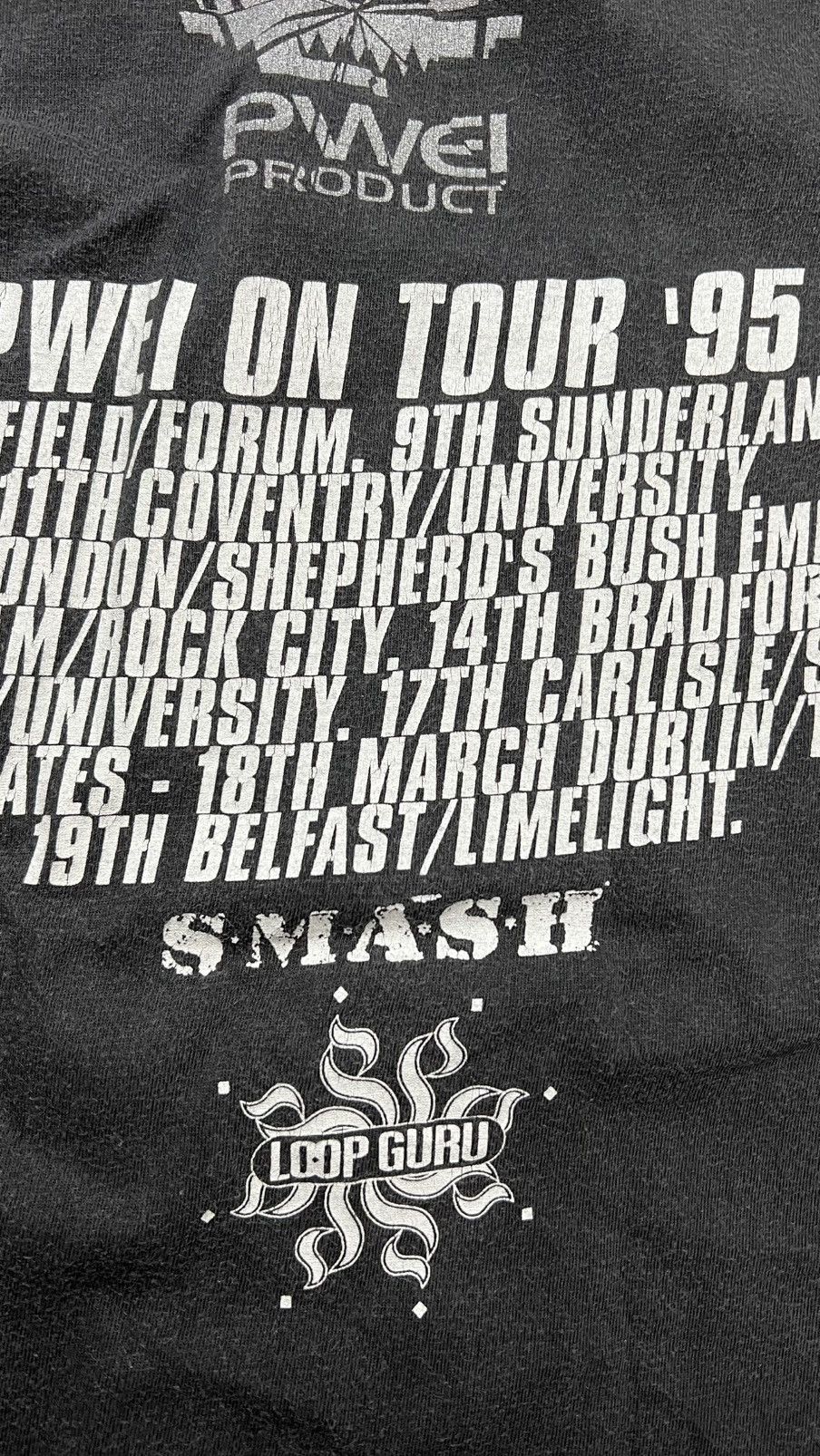 Band Tees 1995 PWEI Pop will eat itself two fingers my friend tour tee Size US XL / EU 56 / 4 - 8 Thumbnail